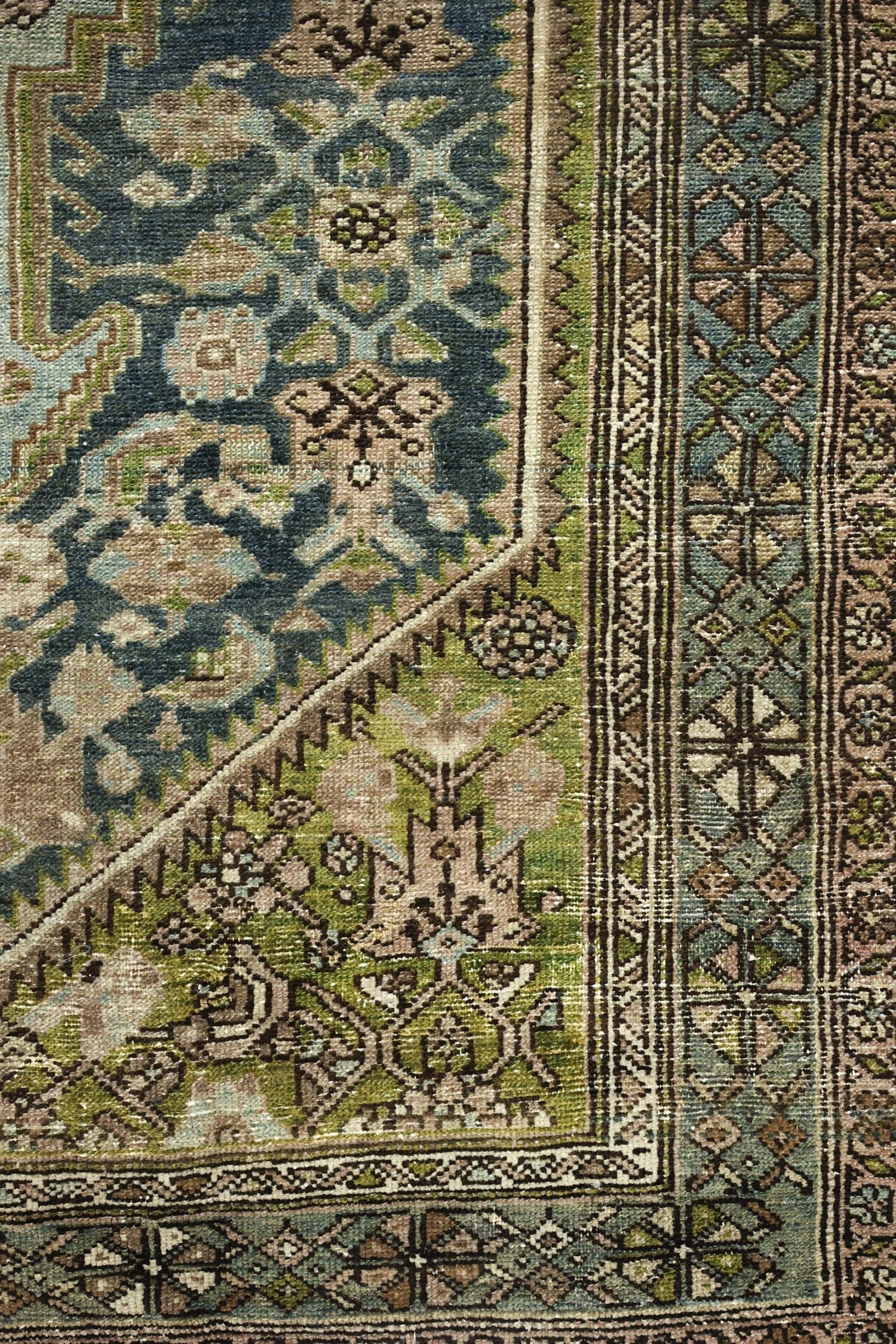 Vintage Kurd Handwoven Tribal Rug, J75672