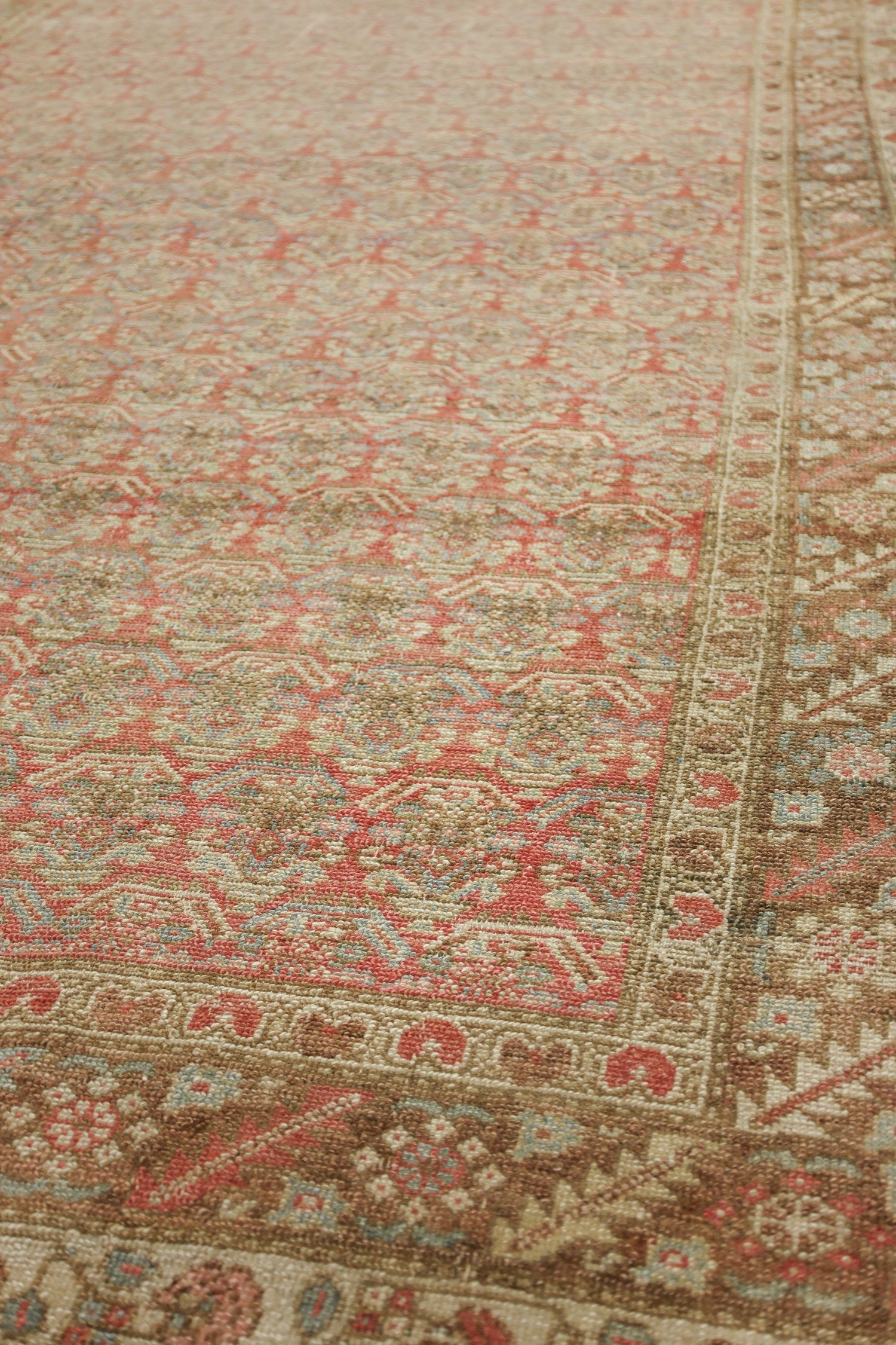 Vintage Kurd Handwoven Tribal Rug, J76618