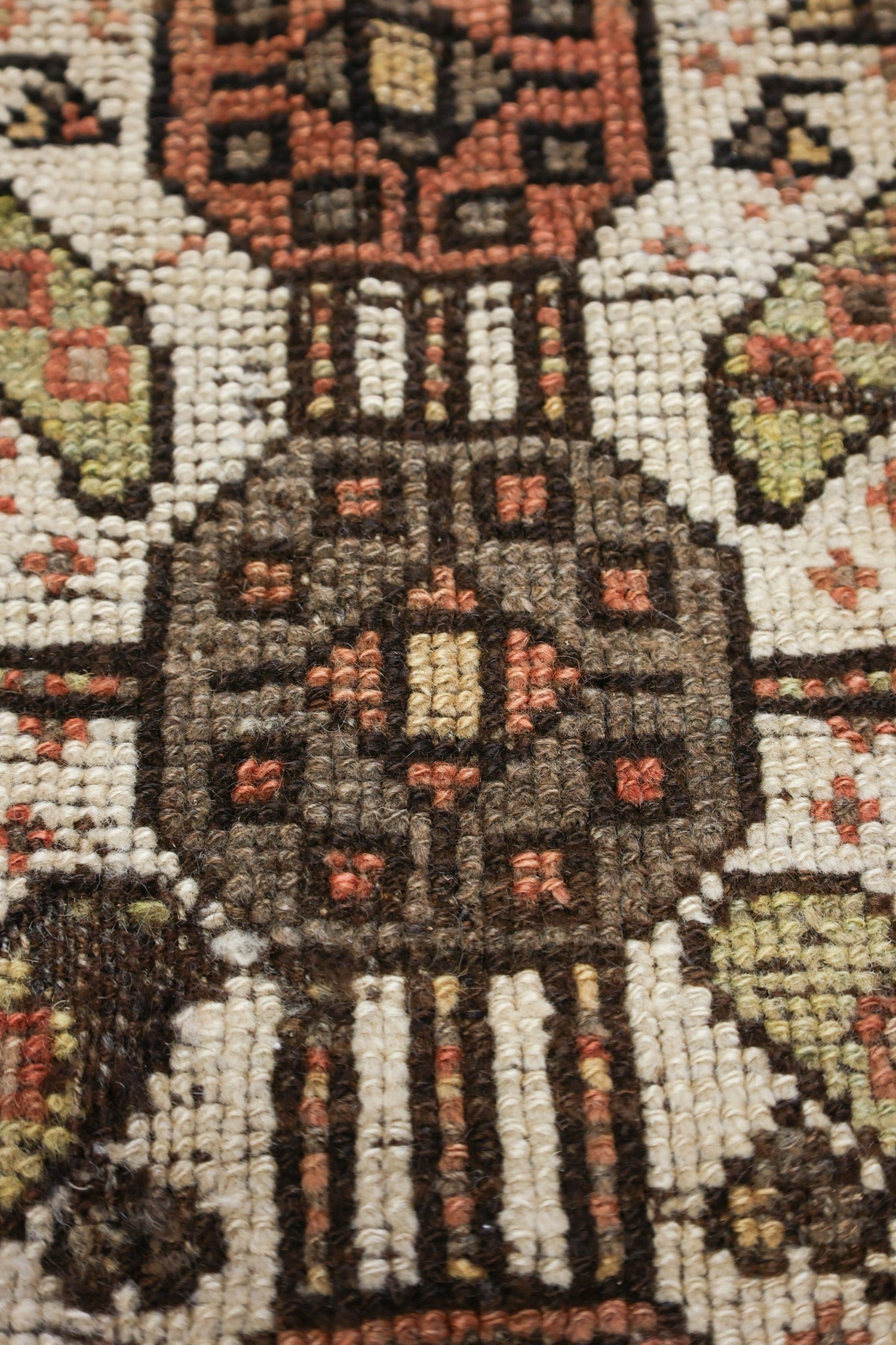 Vintage Kurd Handwoven Tribal Rug, J76629