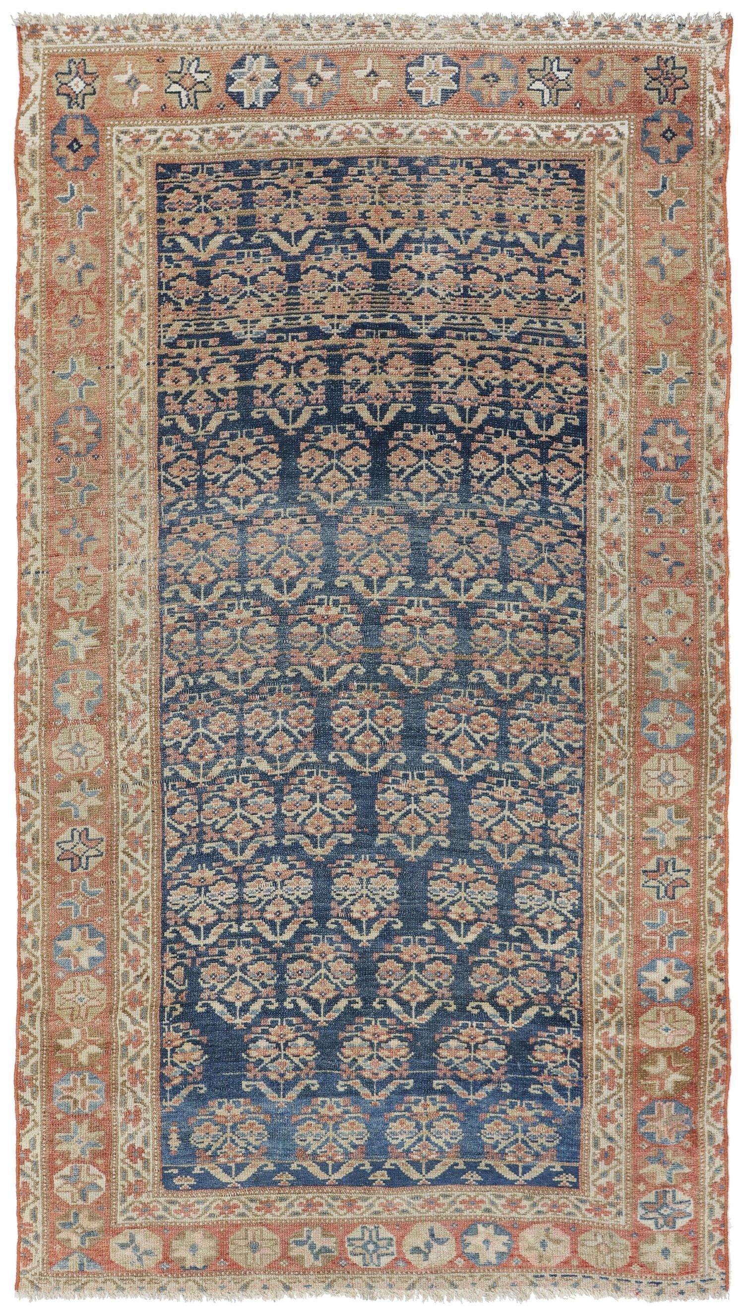 Vintage Kurd Handwoven Tribal Rug