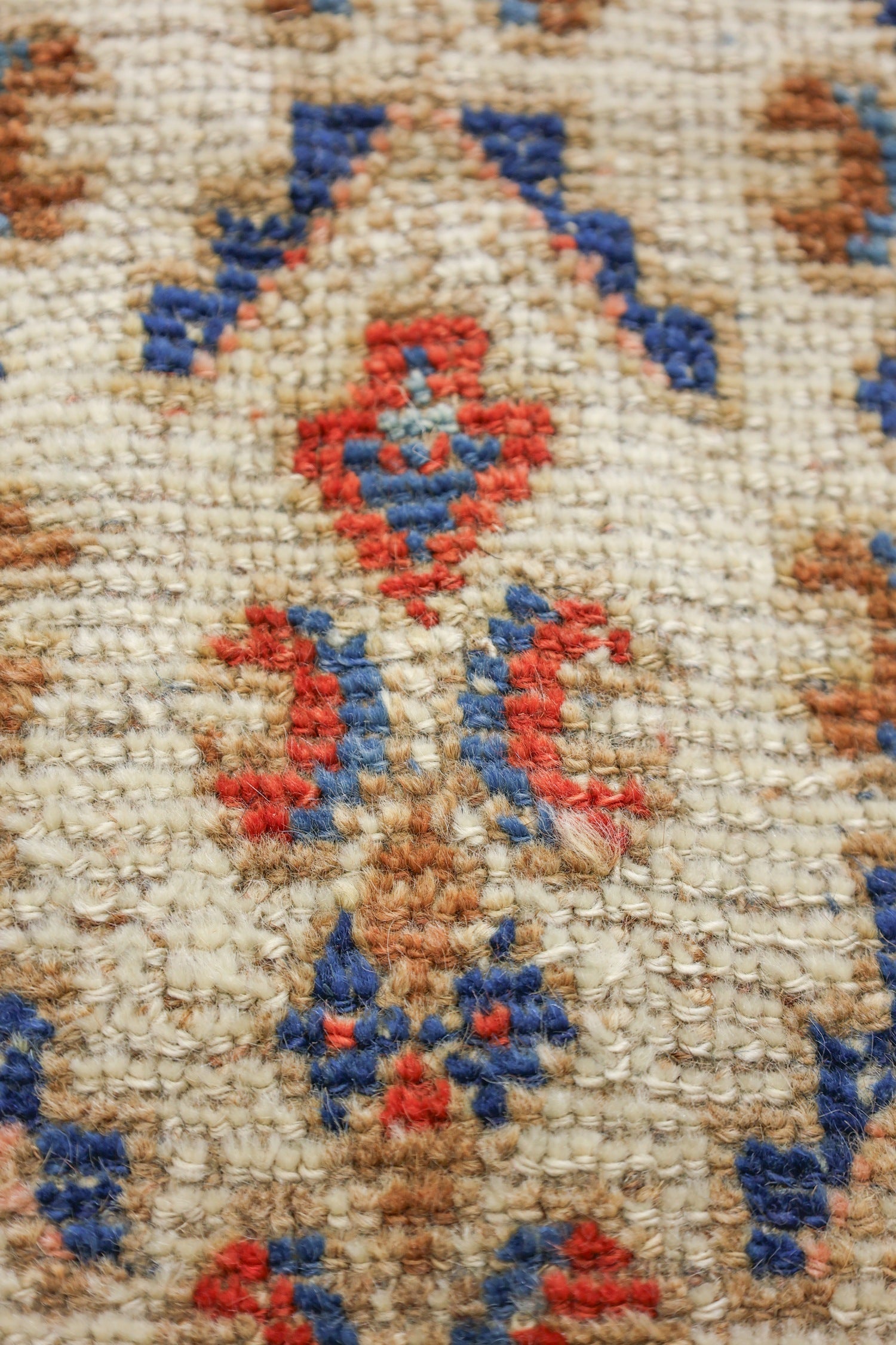 Vintage Kurd Handwoven Tribal Rug, J76683