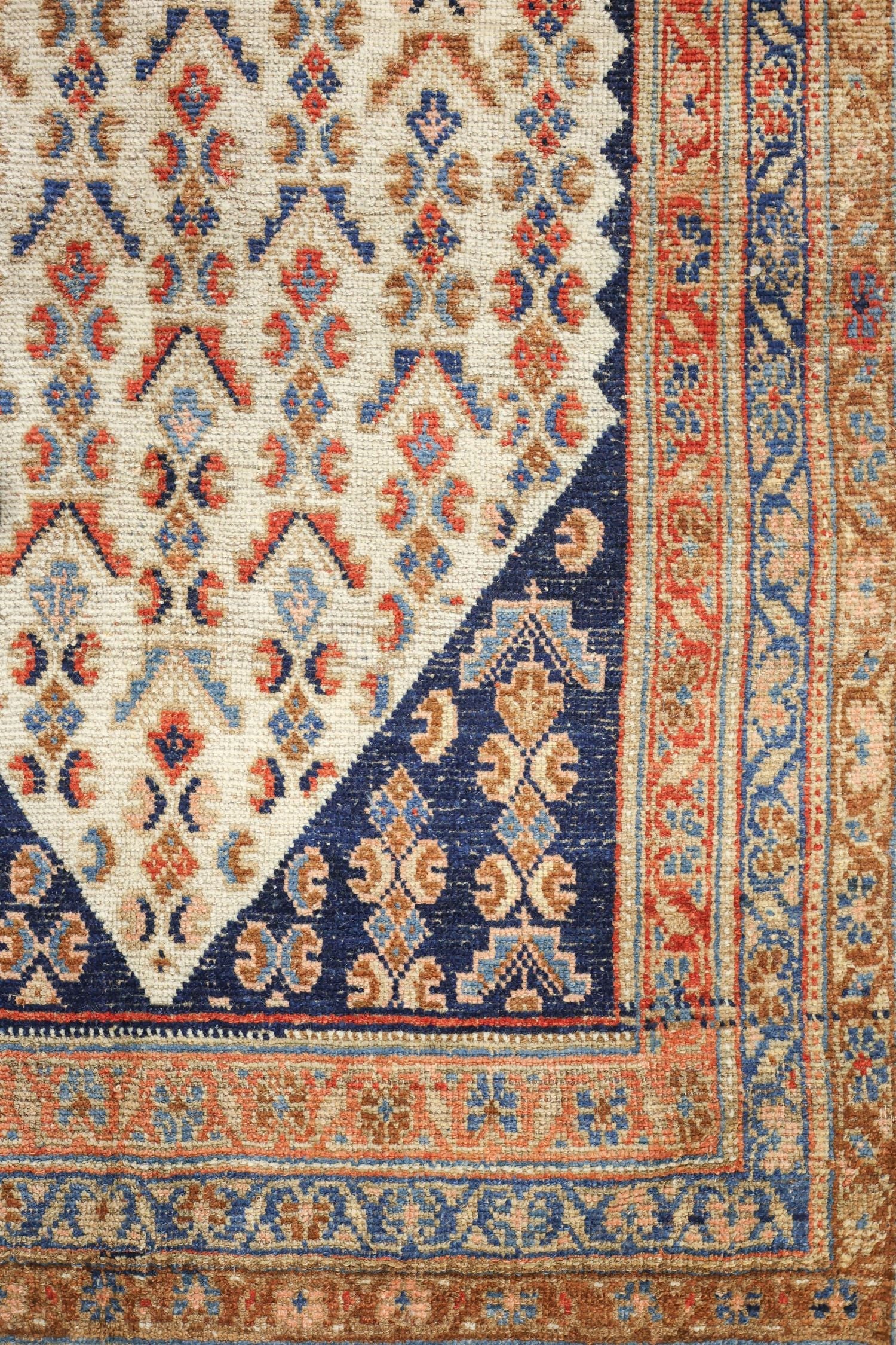 Vintage Kurd Handwoven Tribal Rug, J76683