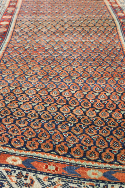 Antique Kurd Handwoven Tribal Rug, J76684