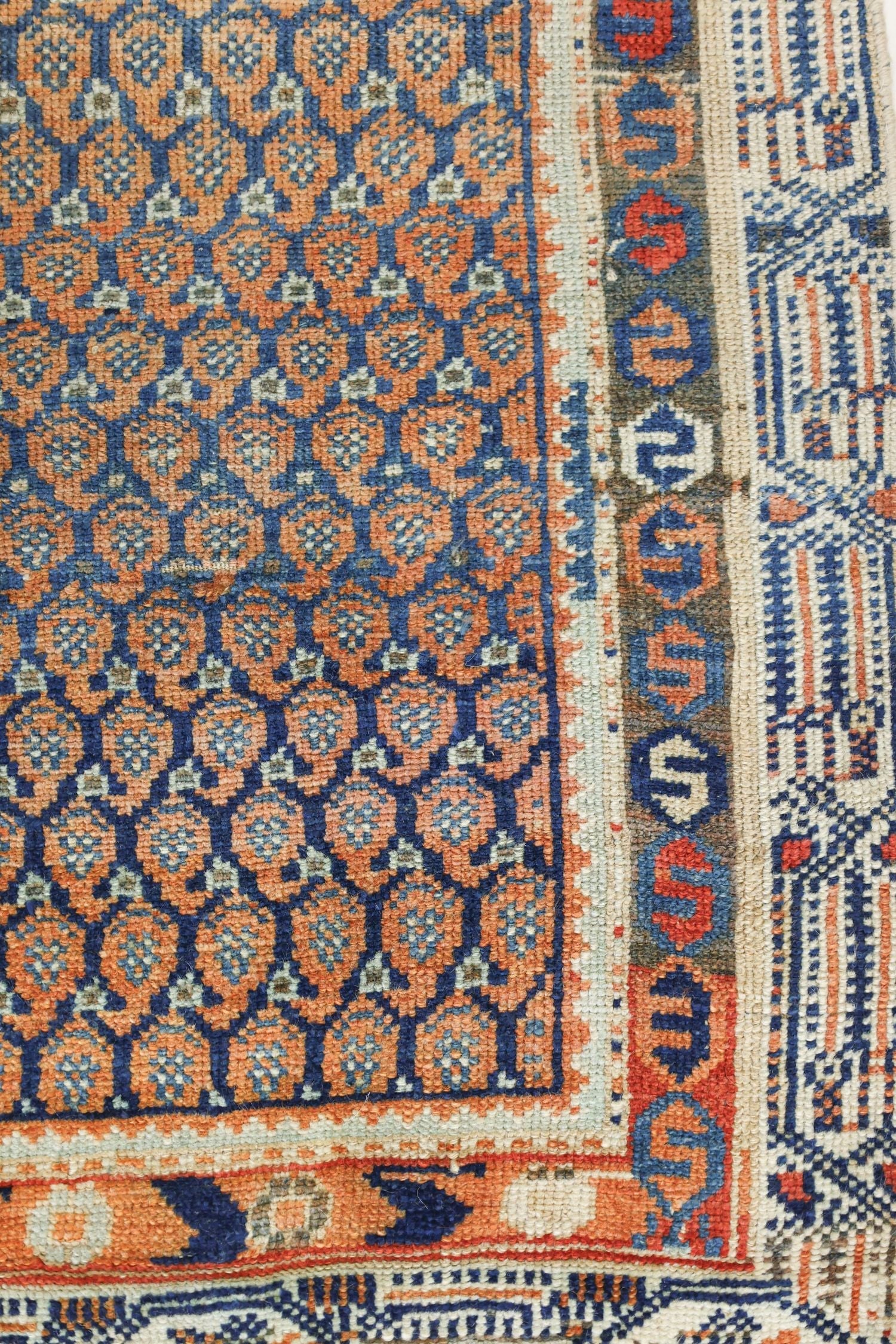 Antique Kurd Handwoven Tribal Rug, J76684