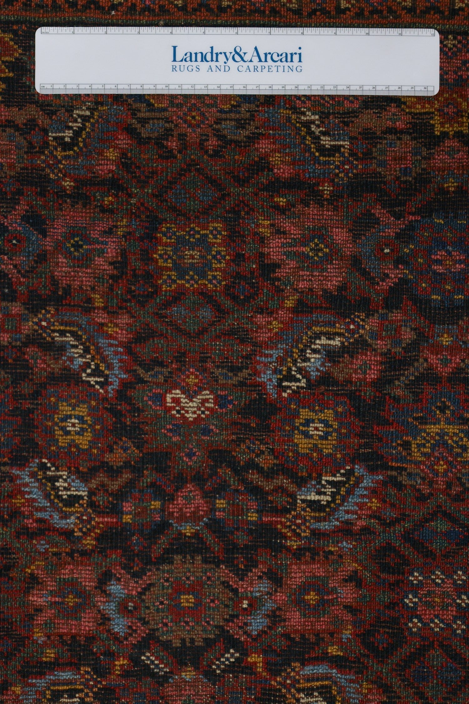 Antique Kurd Bijar Handwoven Tribal Rug, J76371