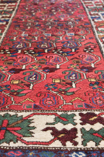 Antique Kurd Hamadan Handwoven Tribal Rug, J75682