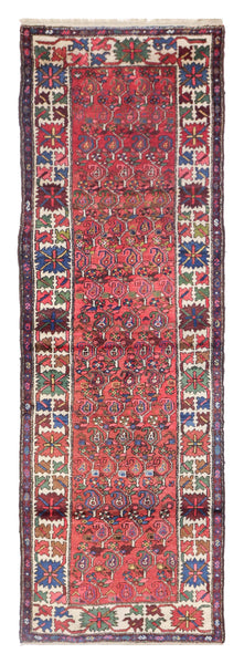 Antique Kurd Hamadan Handwoven Tribal Rug