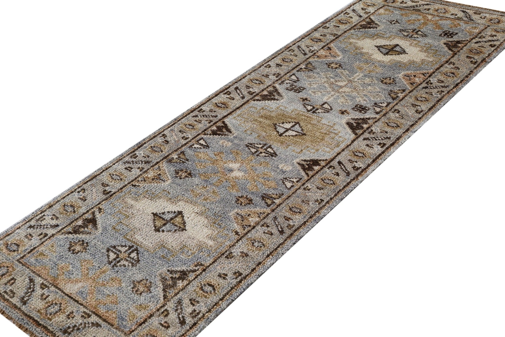 Kurd Runner Handwoven Tribal Rug, J71549