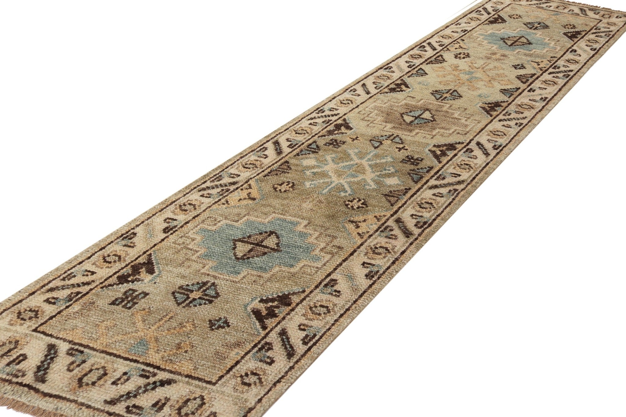 Kurd Runner Handwoven Tribal Rug, J71551