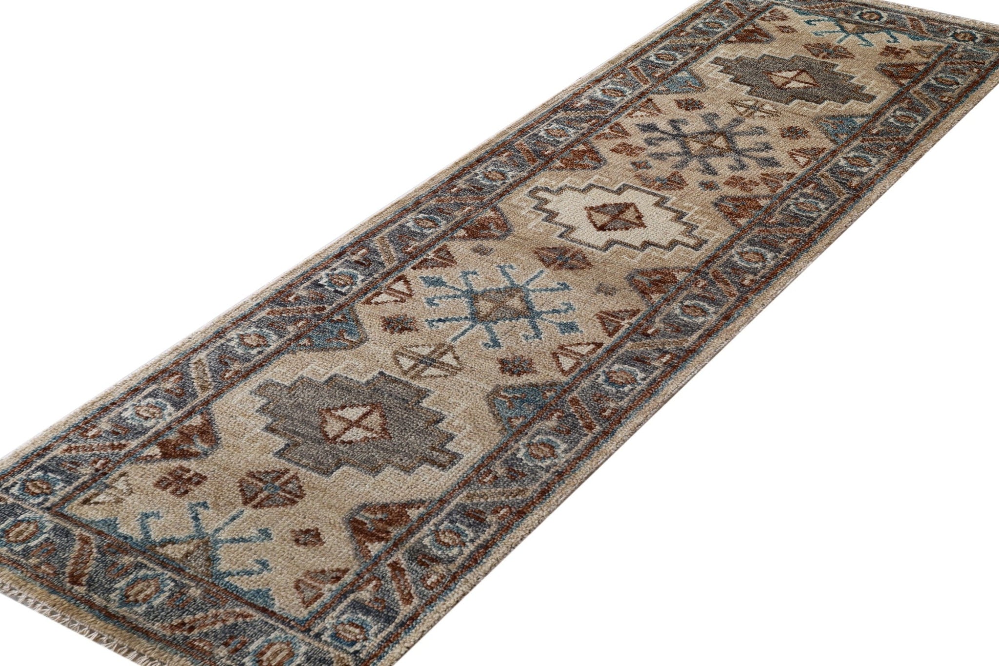 Kurd Runner Handwoven Tribal Rug, J71562