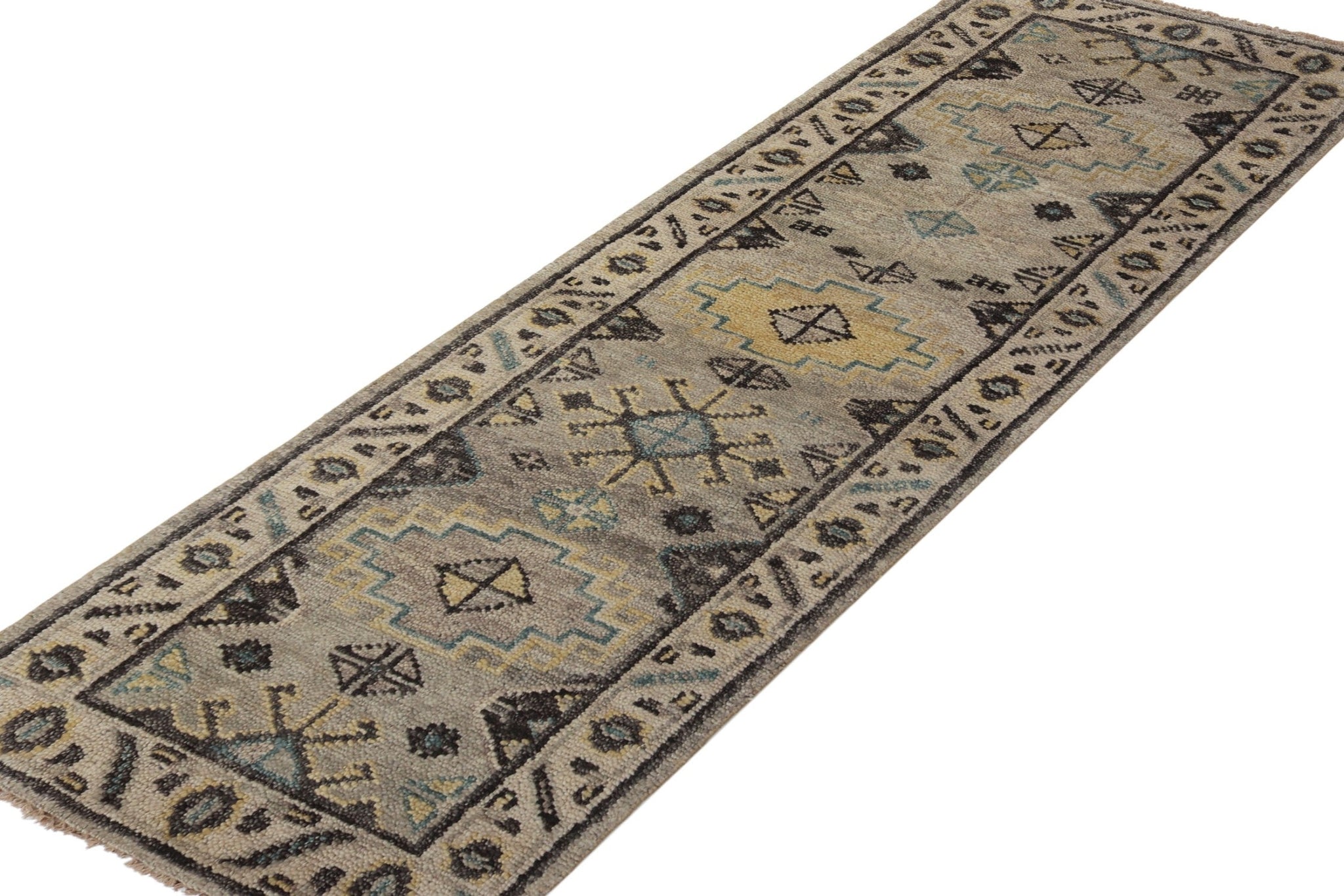 Kurd Runner Handwoven Tribal Rug, J71574