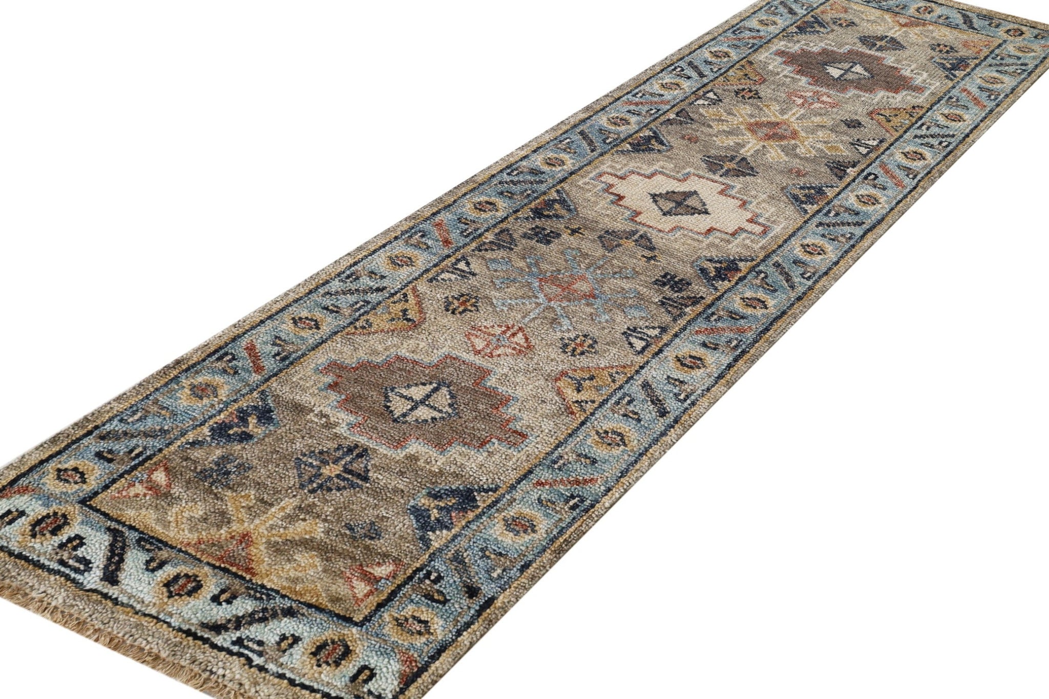 Kurd Runner Handwoven Tribal Rug, J71586