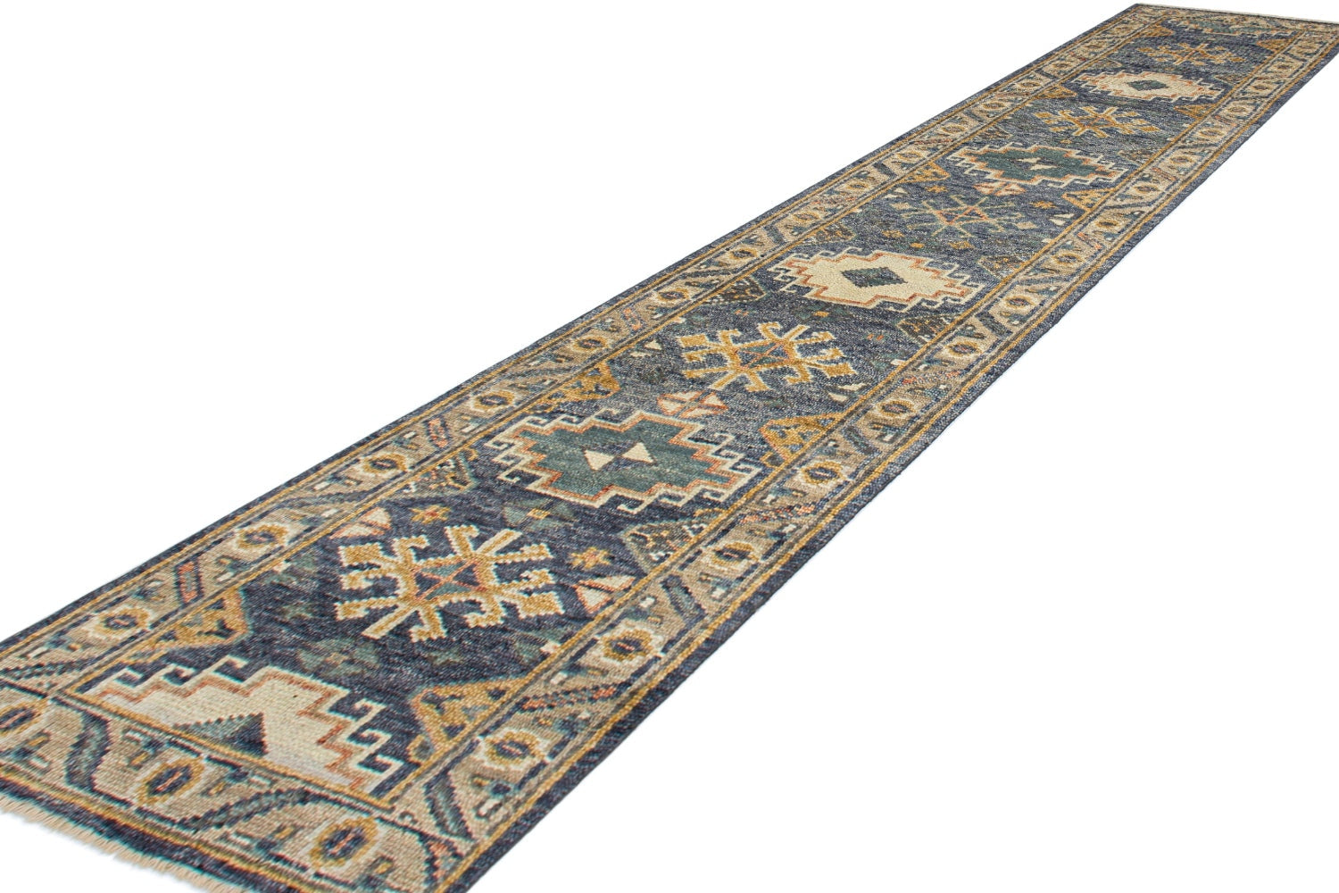 Kurd Runner Handwoven Tribal Rug, J71682