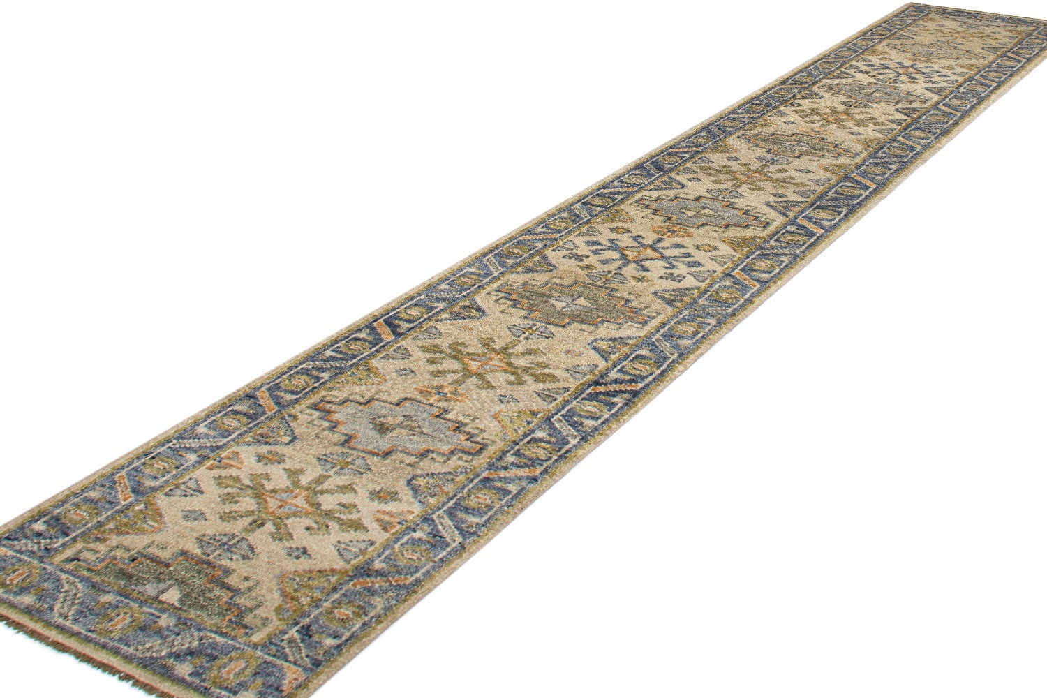 Kurd Runner Handwoven Tribal Rug, J71744