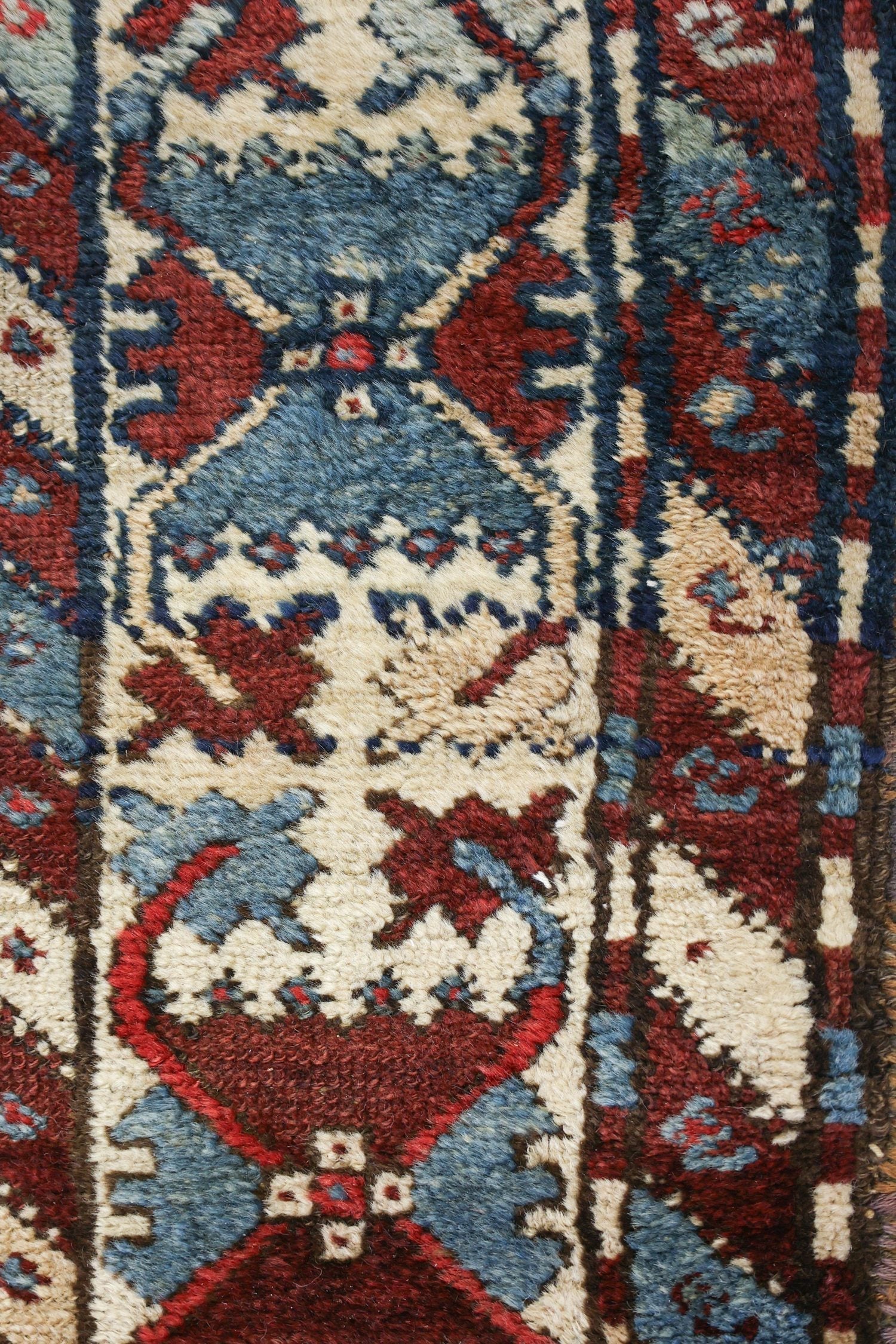 Vintage Kurdish Handwoven Tribal Rug, J75903