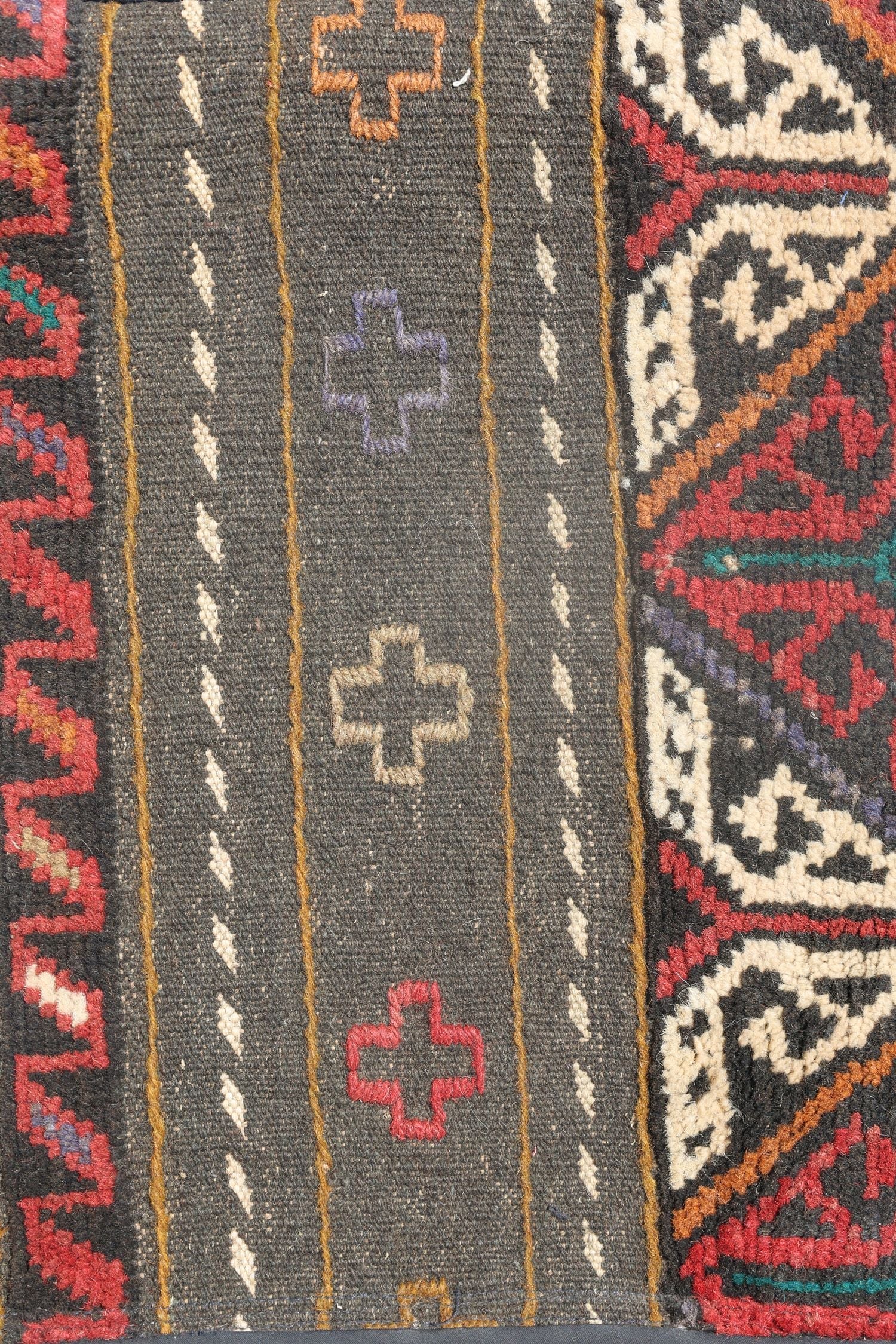 Kurdish Fragment Ottoman Tribal Rug, J75234