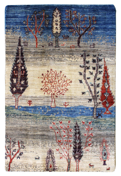 Landscape Handwoven Tribal Rug