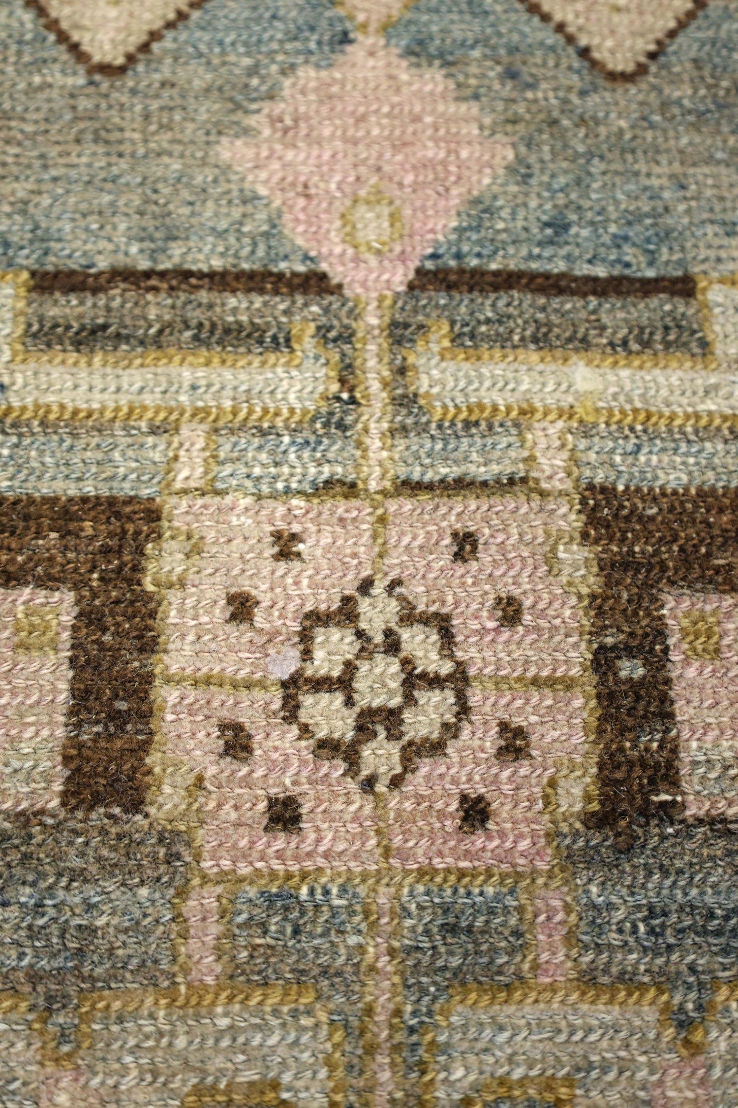 Vintage Lilihan Handwoven Tribal Rug, J75657