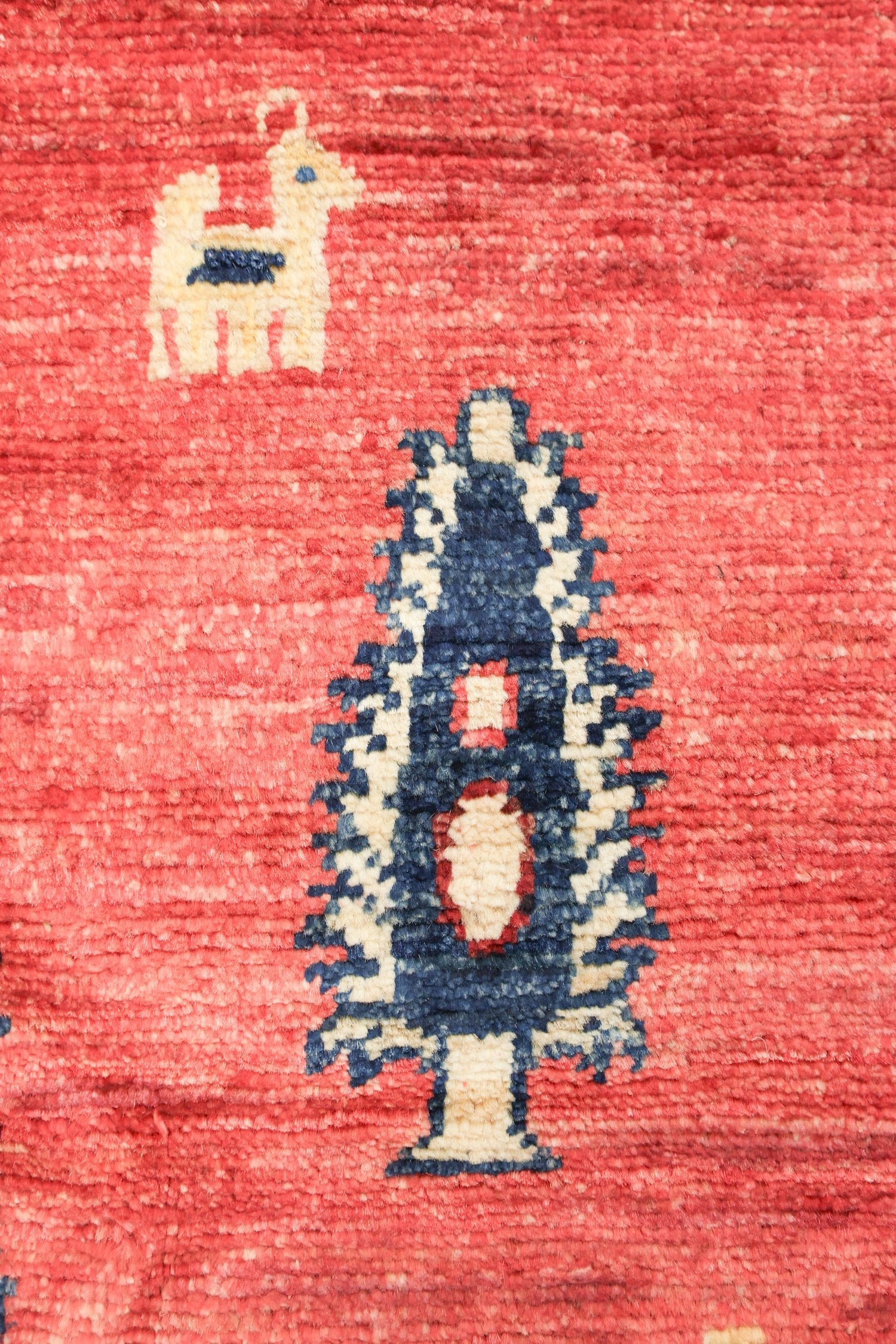 Pile Luri Trees Handwoven Tribal Rug, J74952