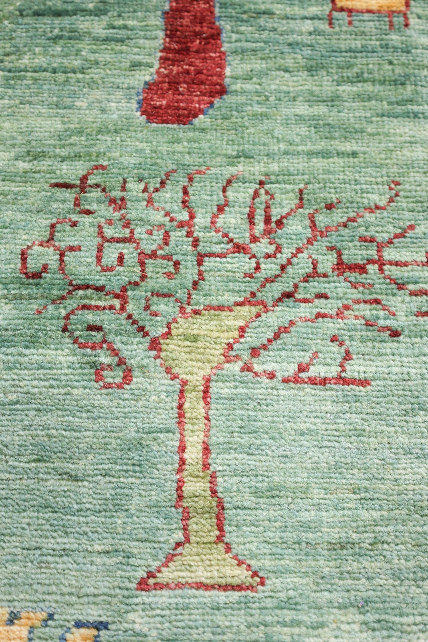 Luri Trees Handwoven Tribal Rug, J75000