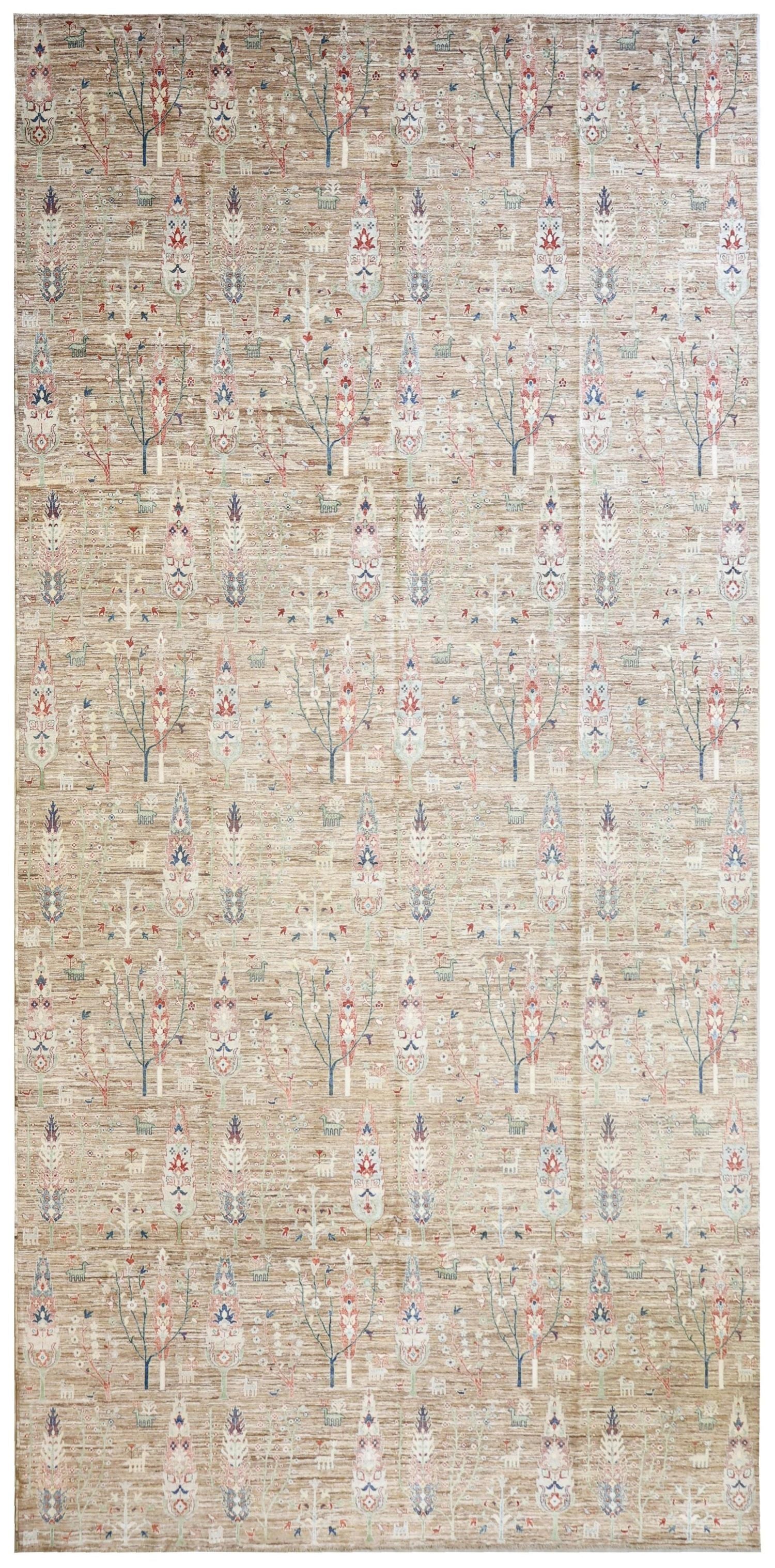 Luri Trees Handwoven Tribal Rug