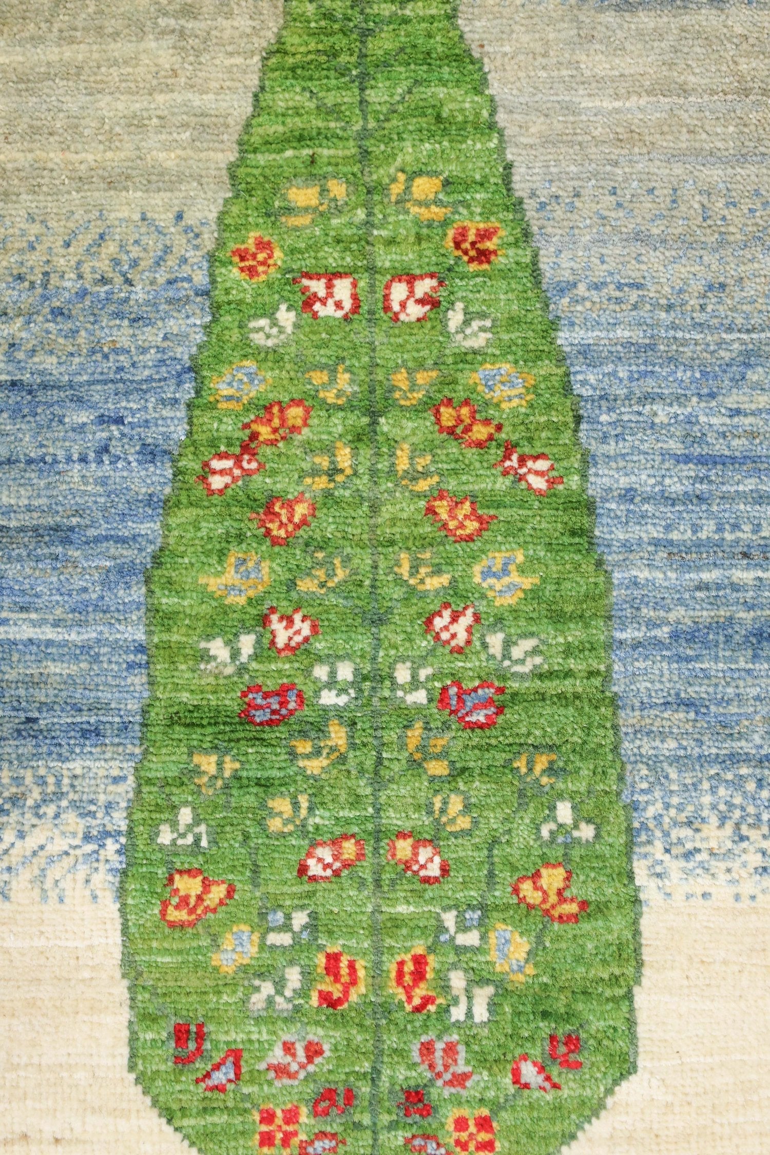 Luri Trees Handwoven Tribal Rug, J76924