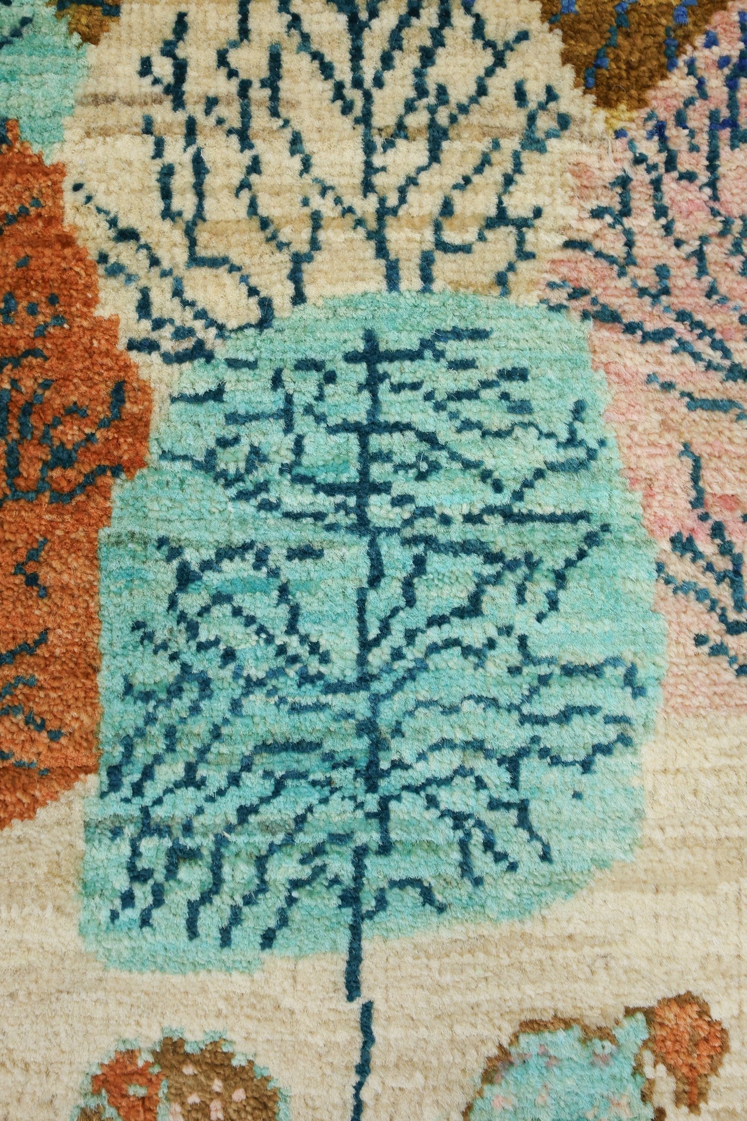 Luri Trees Handwoven Tribal Rug, J76929