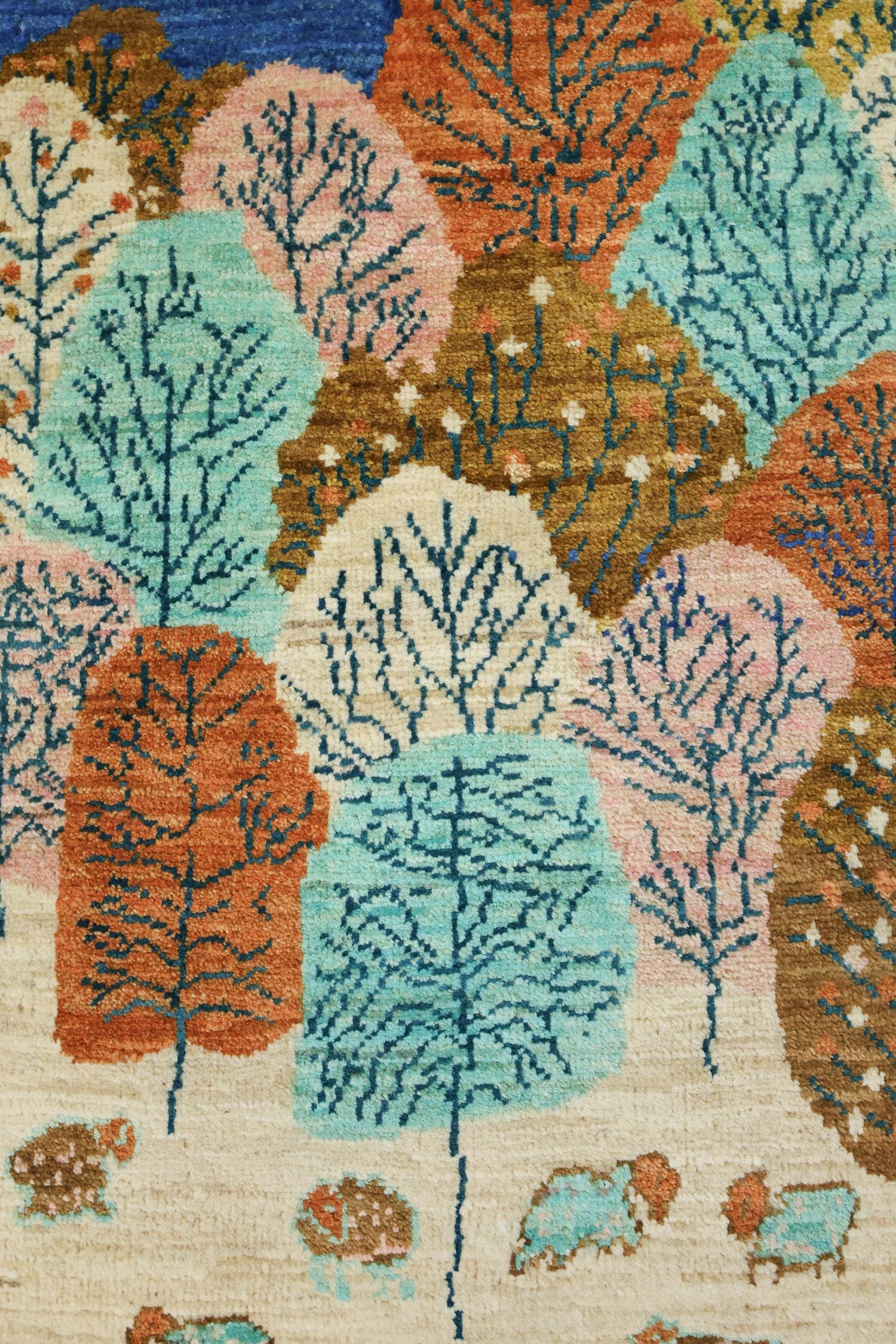 Luri Trees Handwoven Tribal Rug, J76929