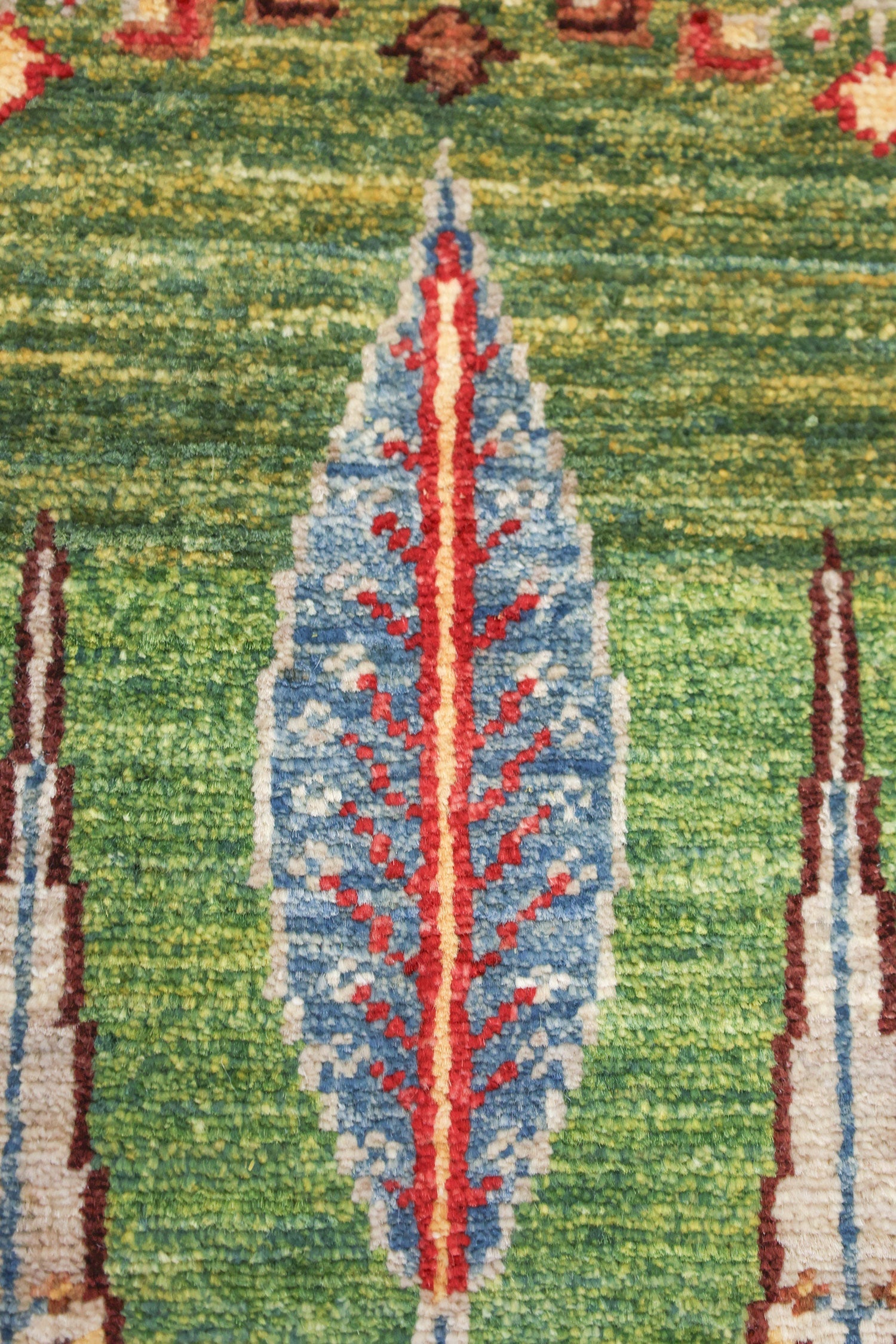 Luri Trees Handwoven Tribal Rug, J76956