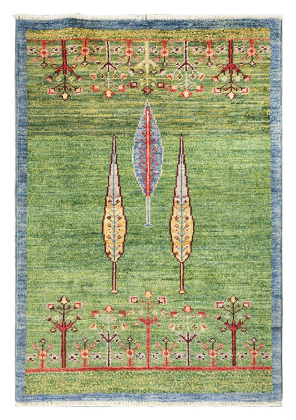 Luri Trees Handwoven Tribal Rug