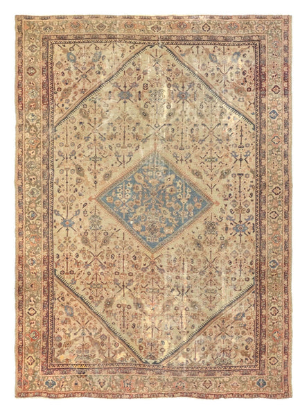 Vintage Mahal Handwoven Tribal Rug