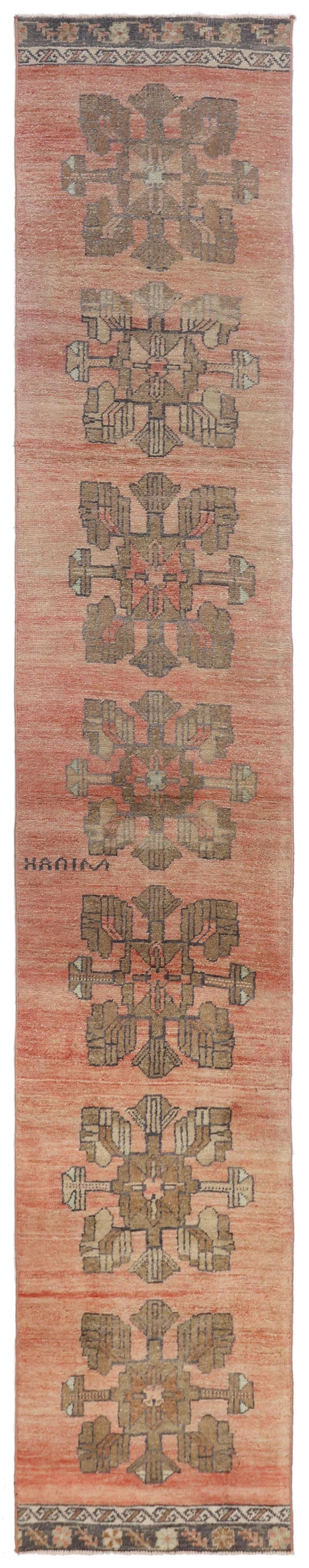 Vintage Malatya Handwoven Tribal Rug