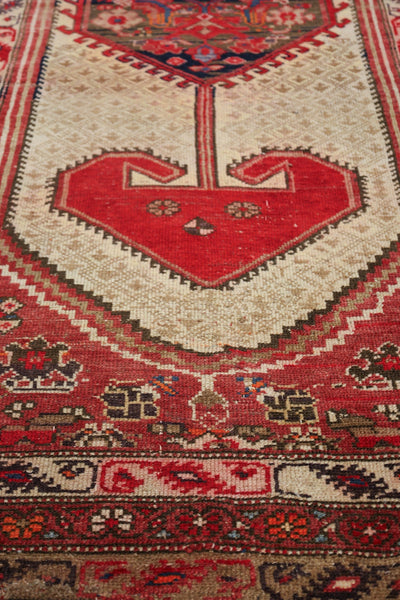 Antique Malayer Handwoven Tribal Rug, J69194