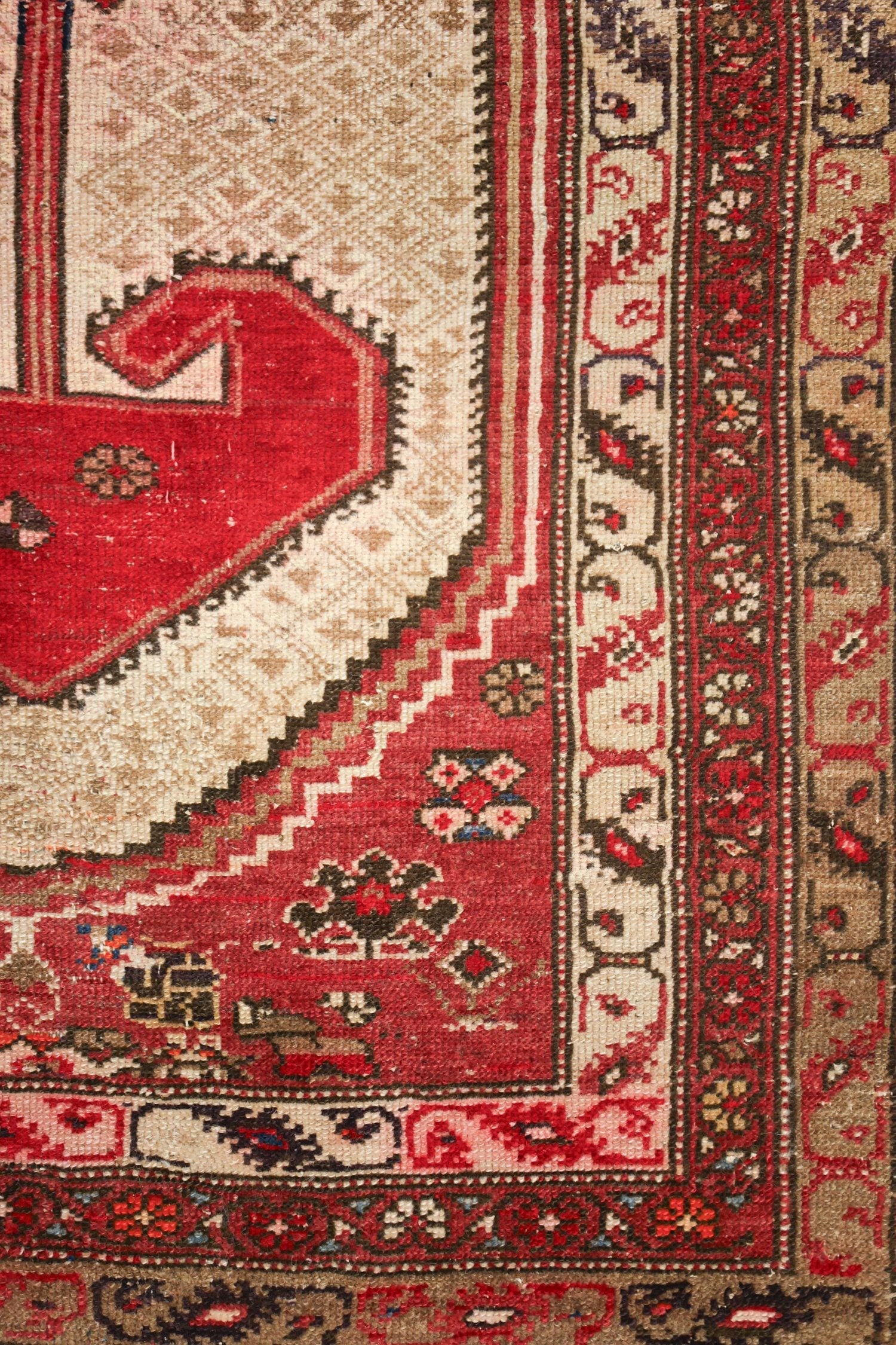 Antique Malayer Handwoven Tribal Rug, J69194