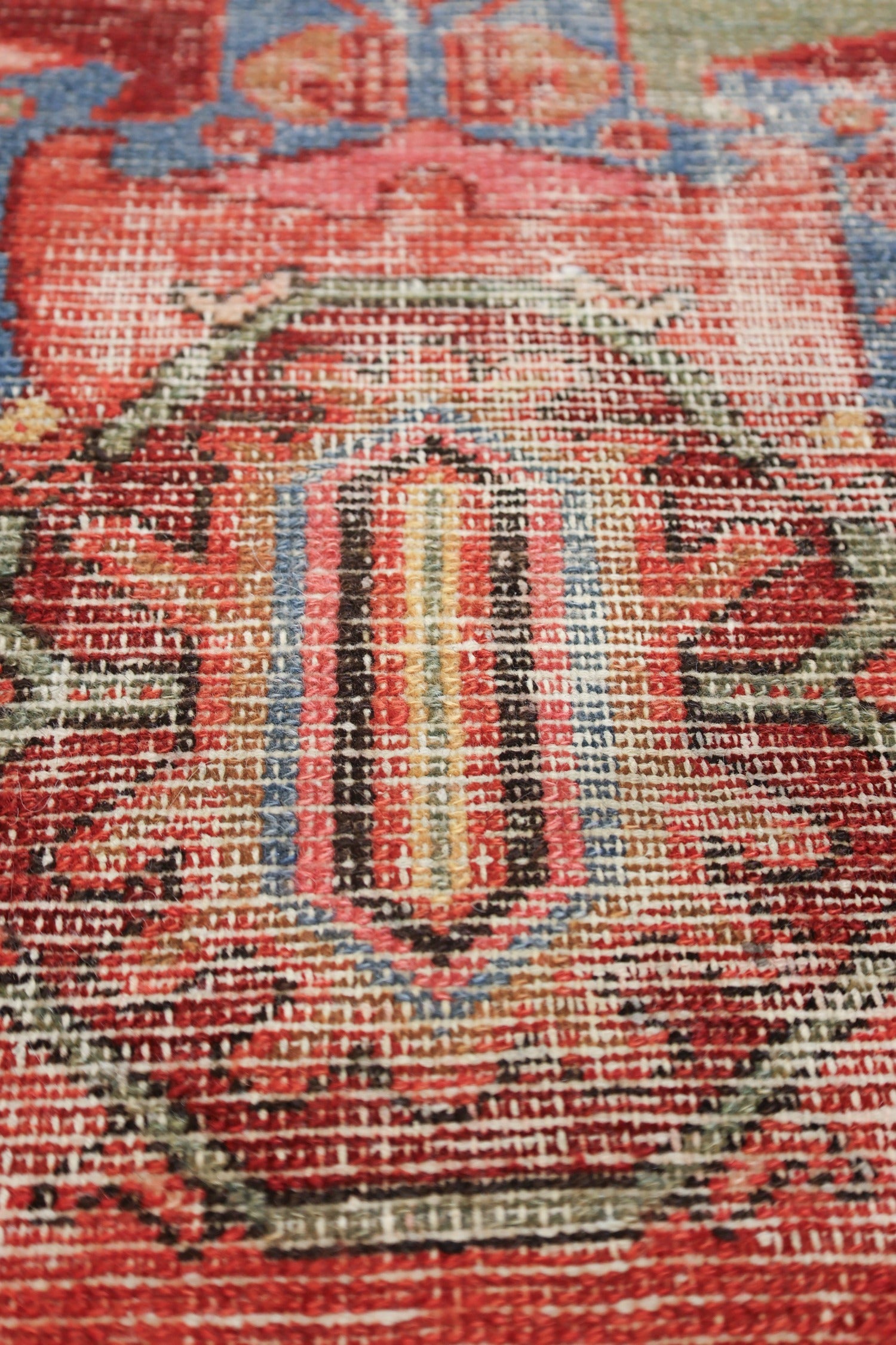 Vintage Malayer Handwoven Tribal Rug, J69212