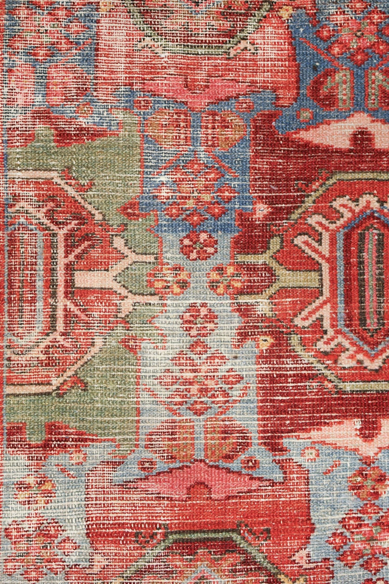 Vintage Malayer Handwoven Tribal Rug, J69212