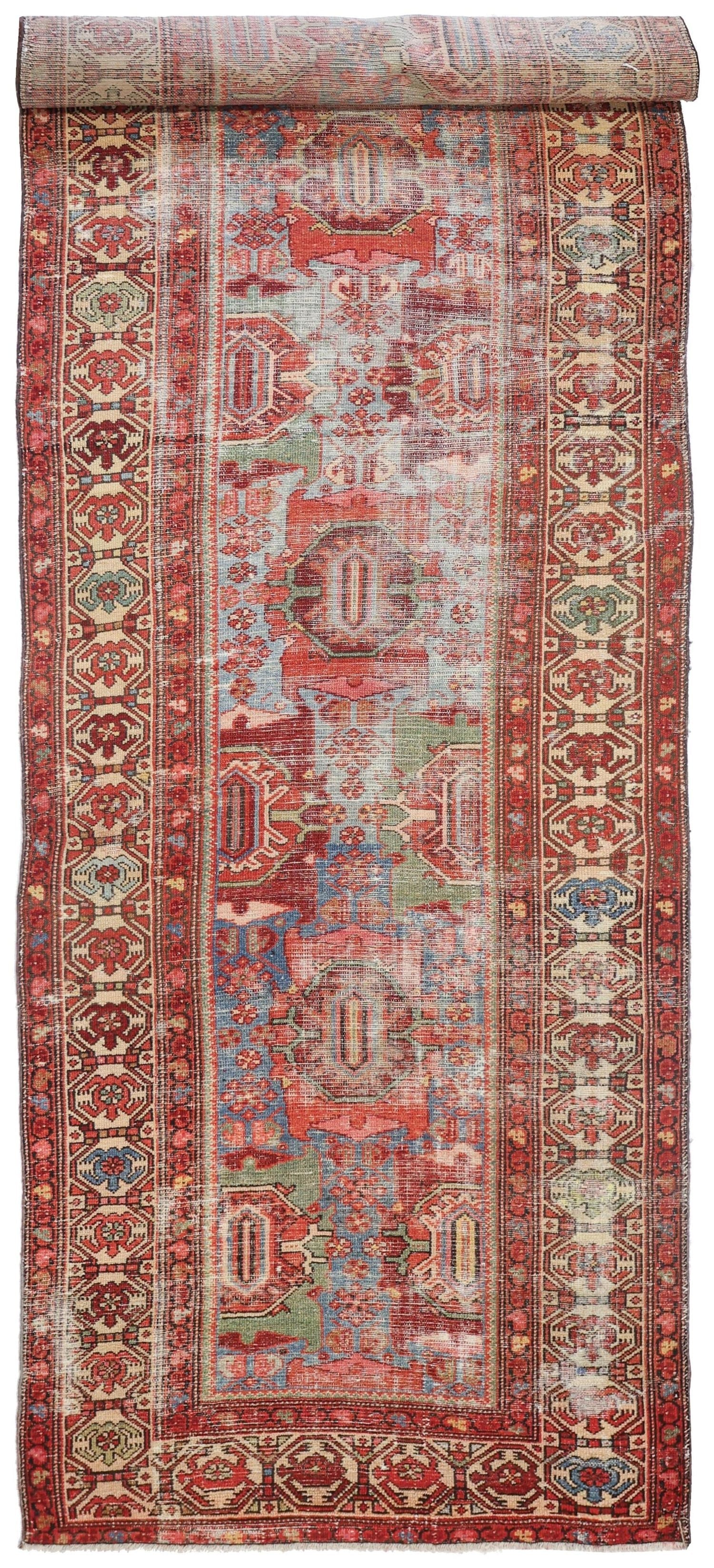 Vintage Malayer Handwoven Tribal Rug