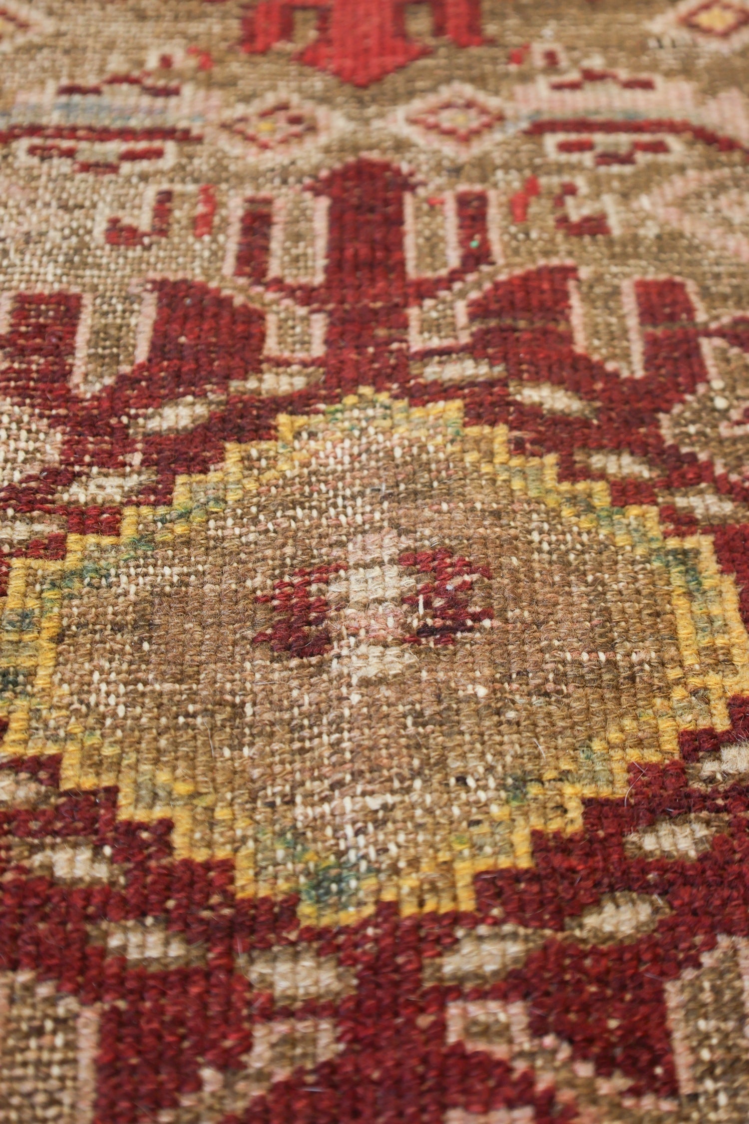 Vintage Malayer Handwoven Tribal Rug, J70472