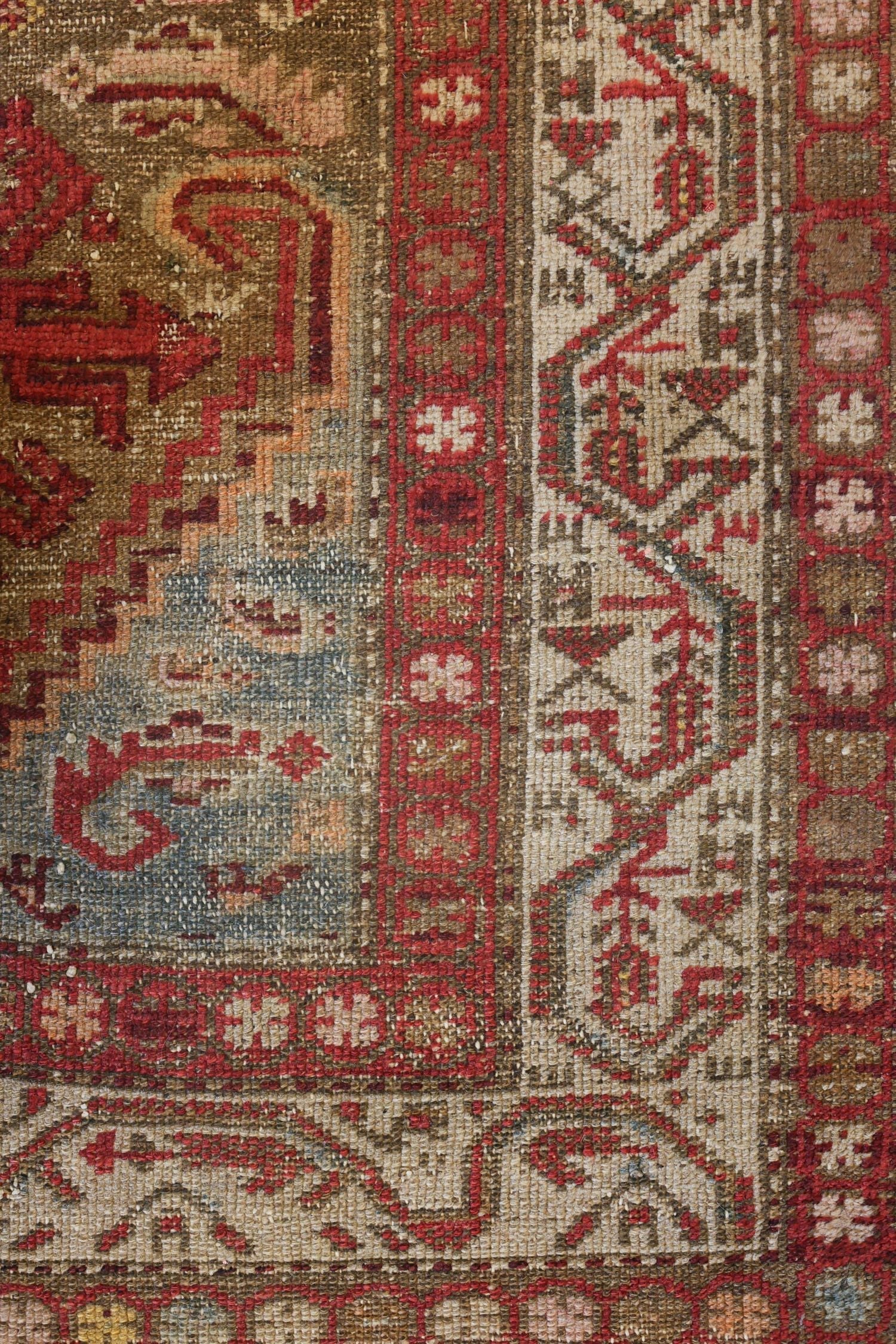 Vintage Malayer Handwoven Tribal Rug, J70472