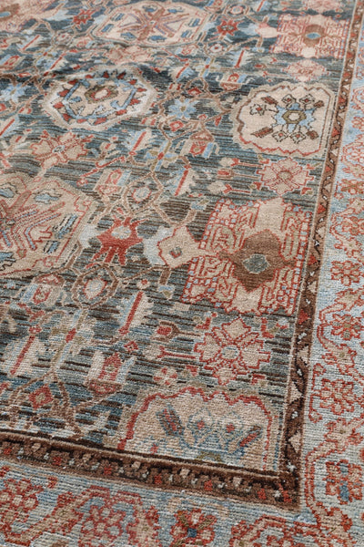 Vintage Malayer Handwoven Tribal Rug, J72704