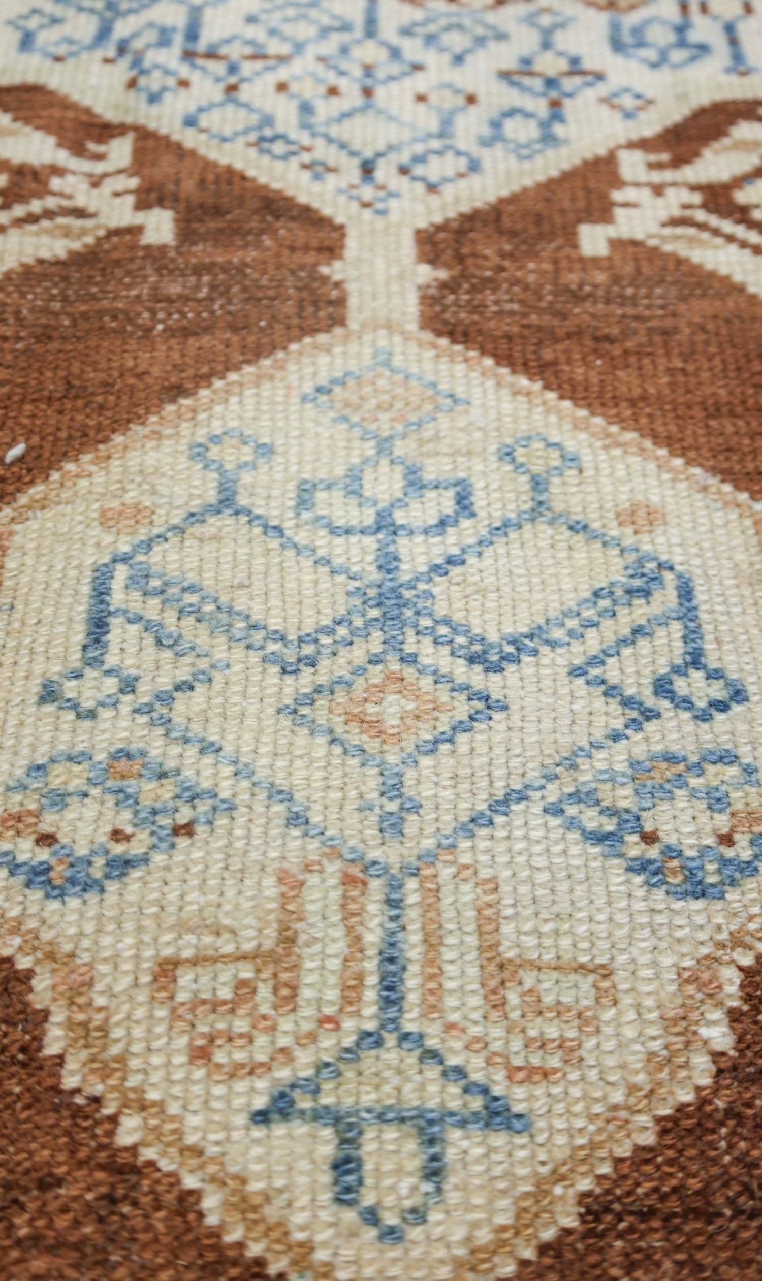 Vintage Malayer Handwoven Tribal Rug, J73082