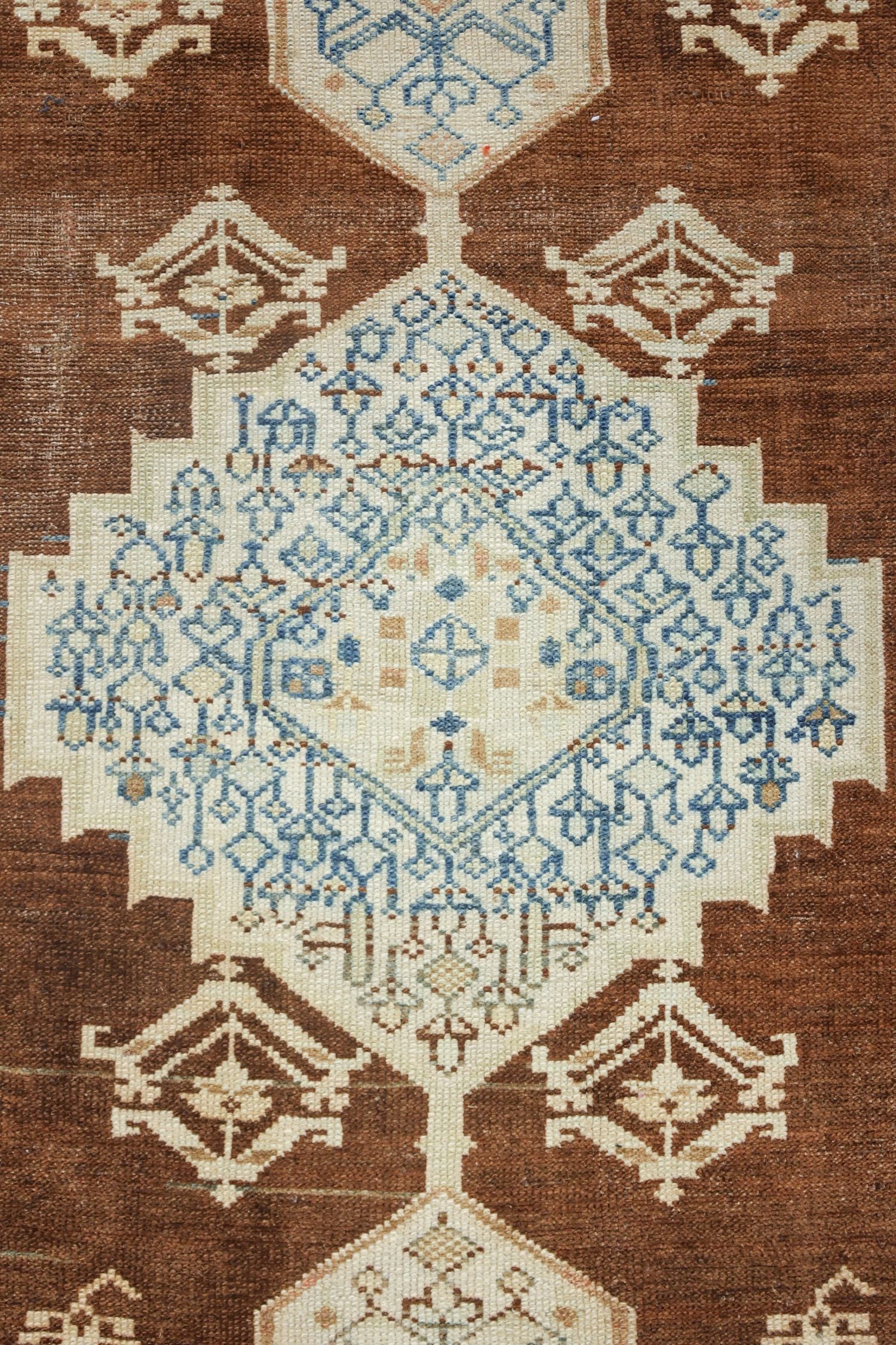 Vintage Malayer Handwoven Tribal Rug, J73082