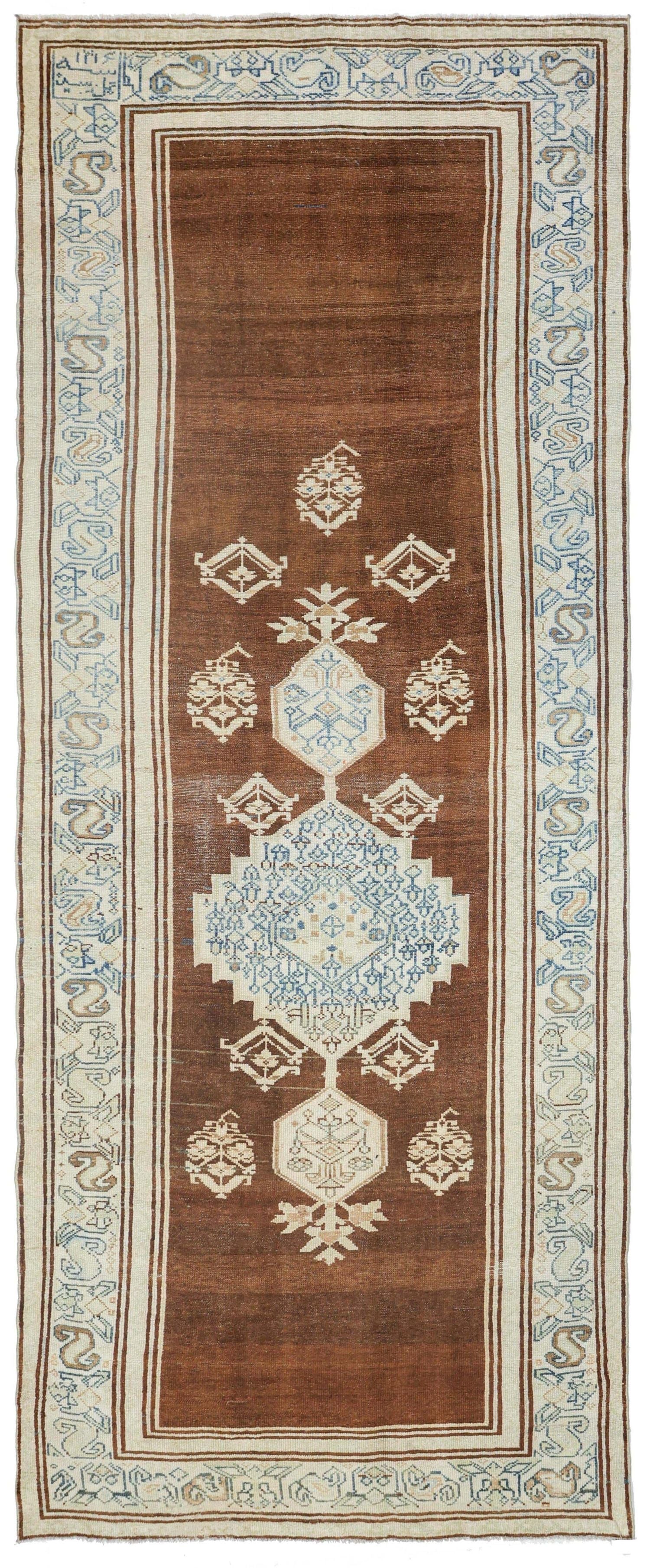 Vintage Malayer Handwoven Tribal Rug