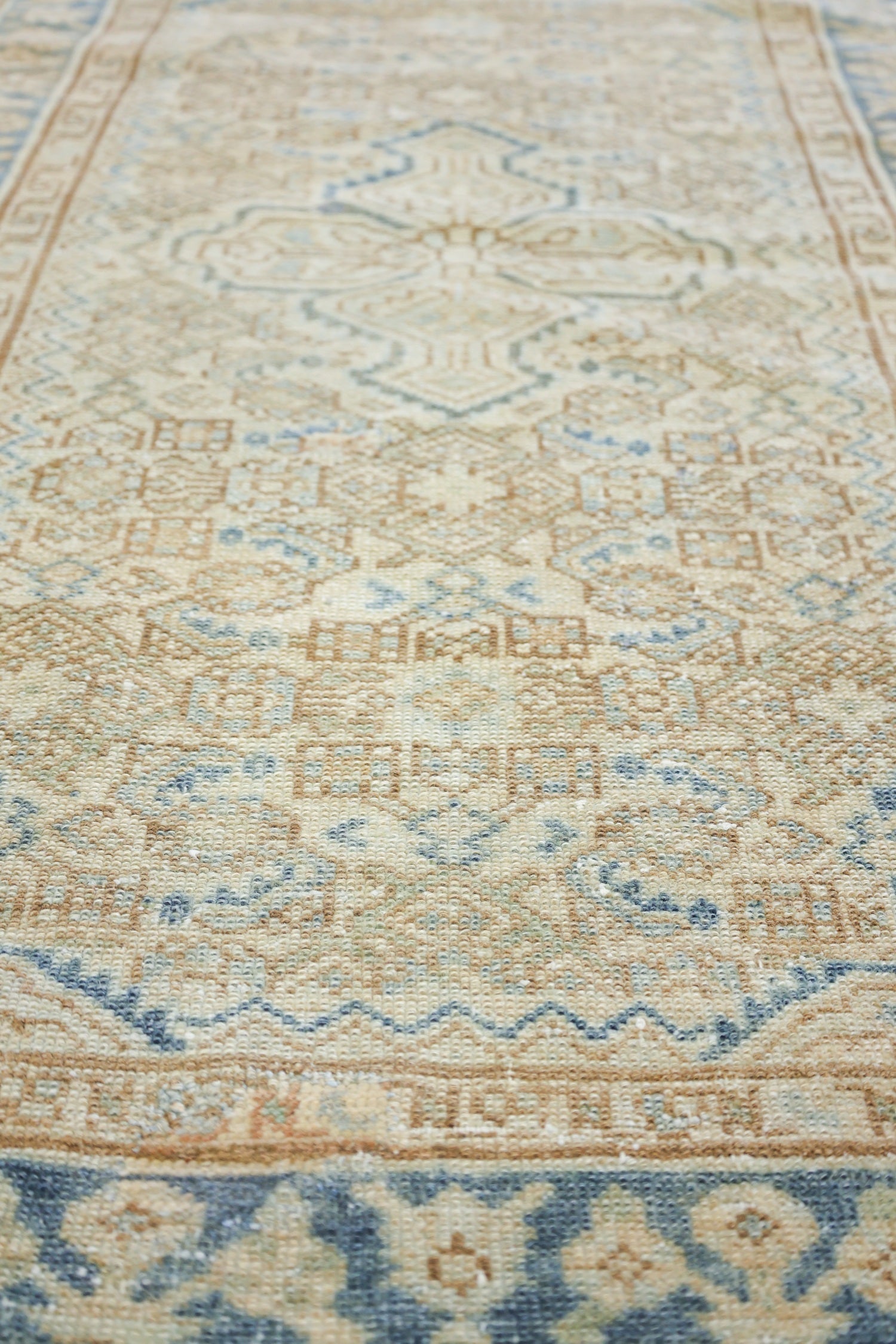 Vintage Malayer Handwoven Tribal Rug, J73100