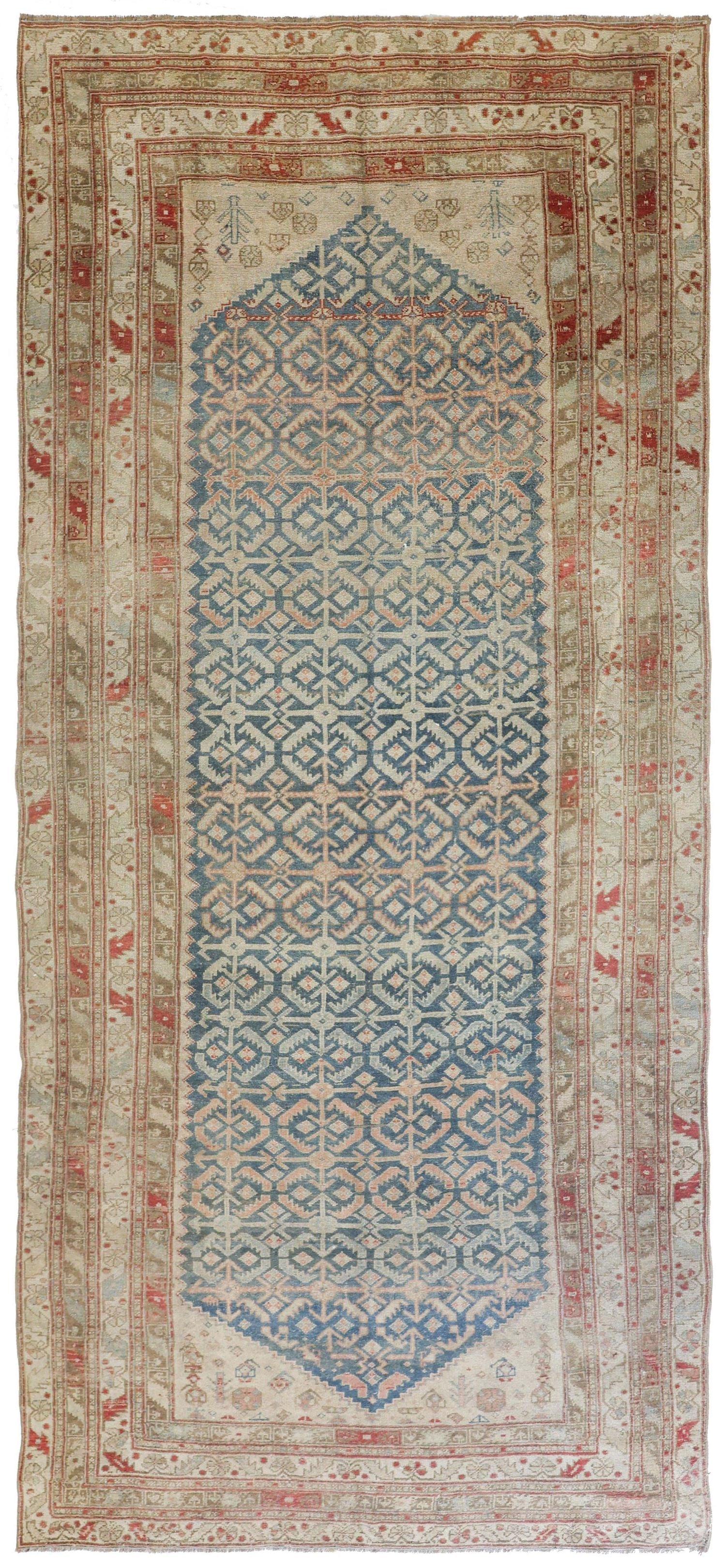 Vintage Malayer Handwoven Tribal Rug