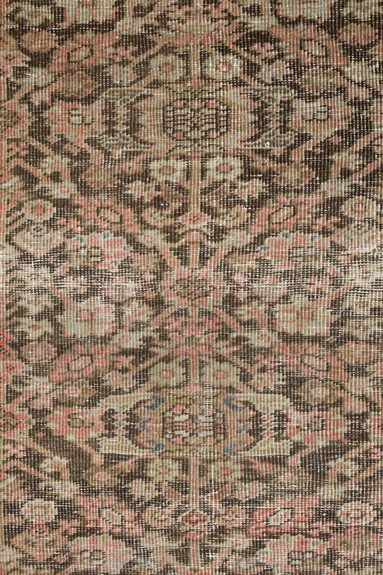 Vintage Malayer Handwoven Tribal Rug, J73179