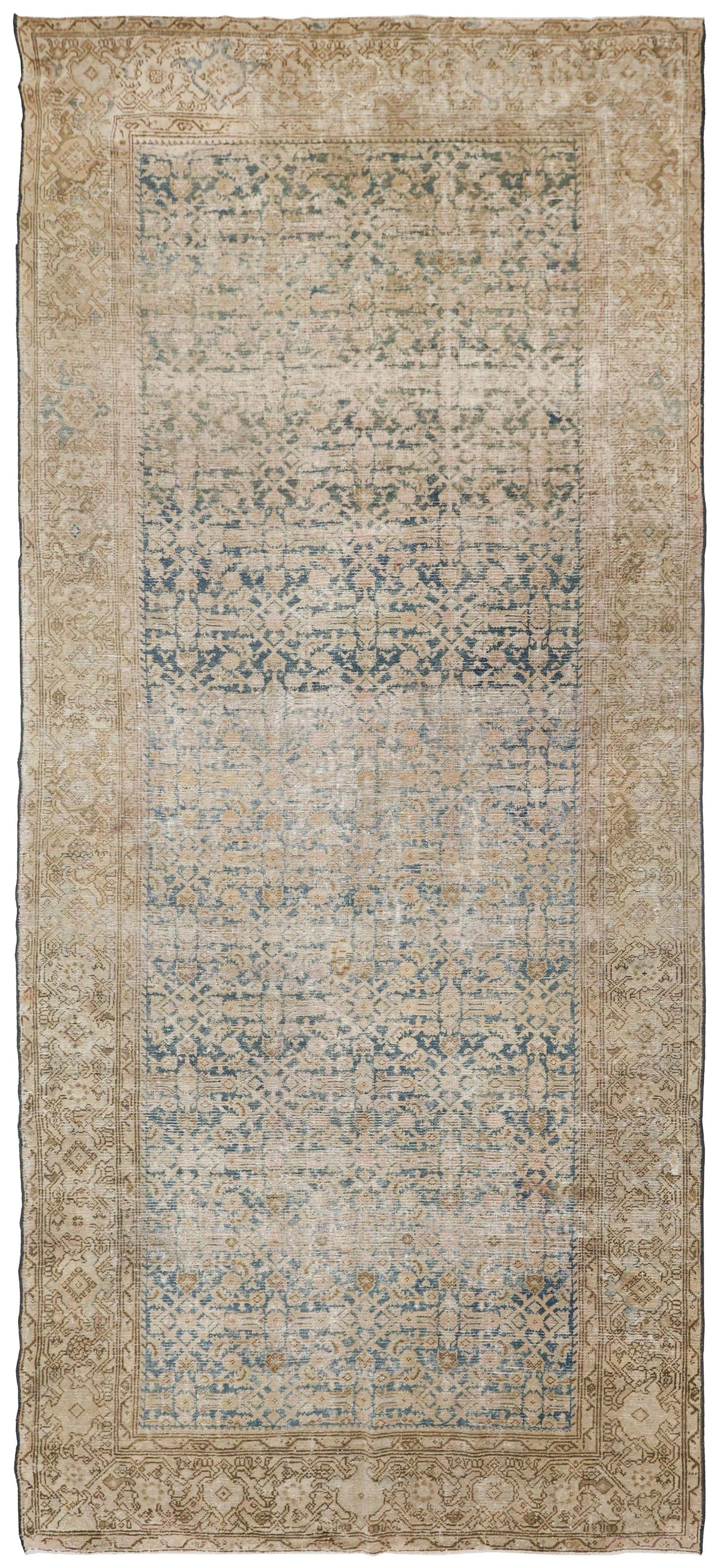 Vintage Malayer Handwoven Tribal Rug