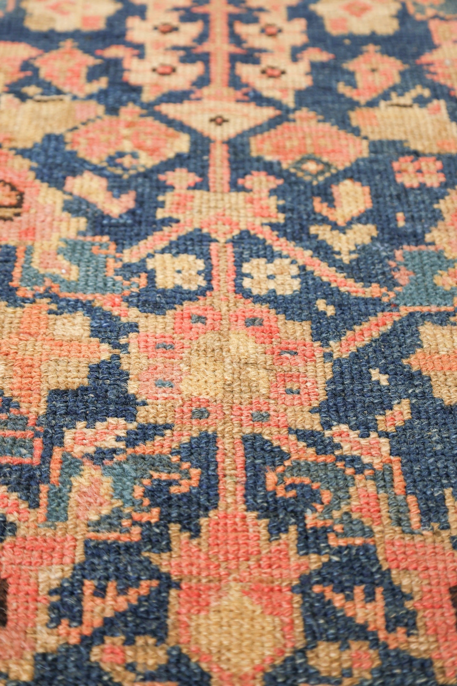 Antique Malayer Handwoven Tribal Rug, J75288