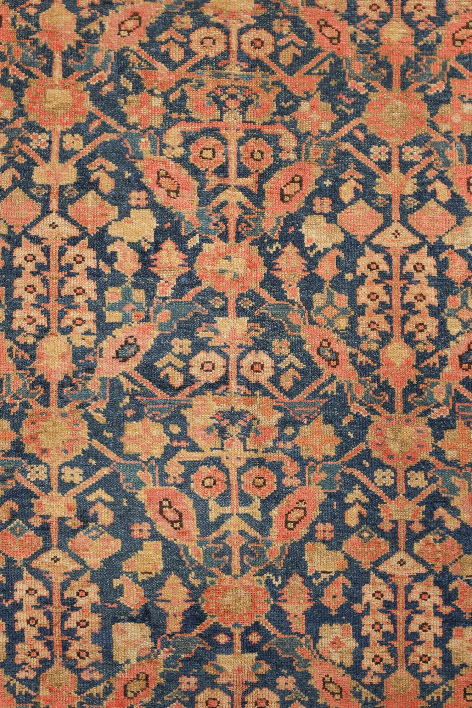 Antique Malayer Handwoven Tribal Rug, J75288