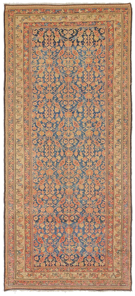 Antique Malayer Handwoven Tribal Rug